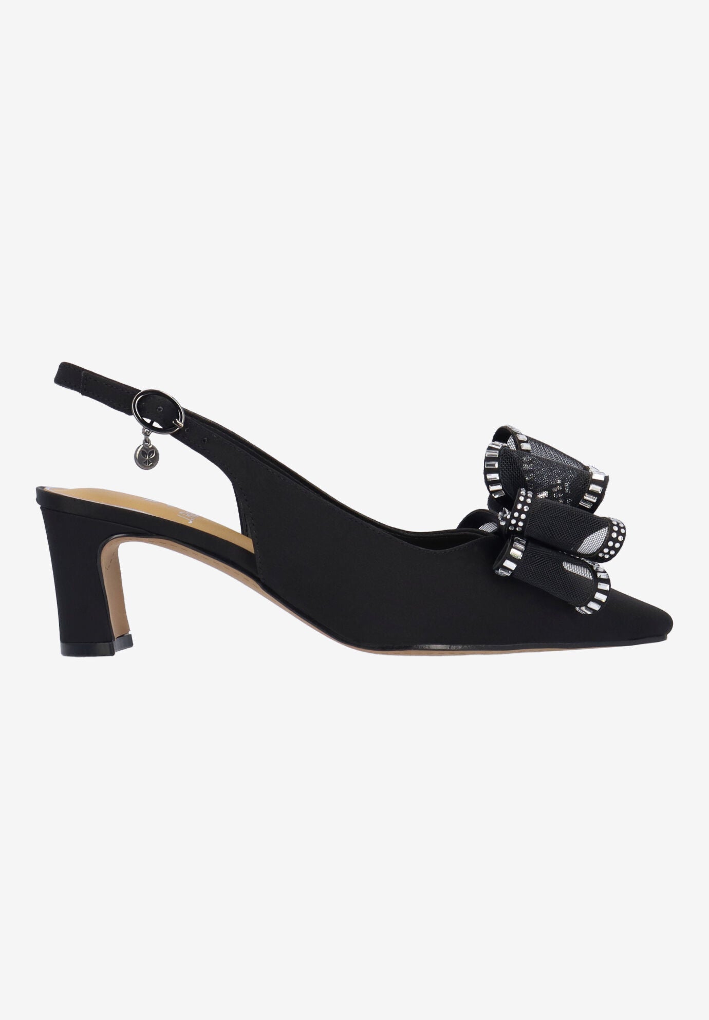 Kalindra Slingback Pump, BLACK, alternate image number 3