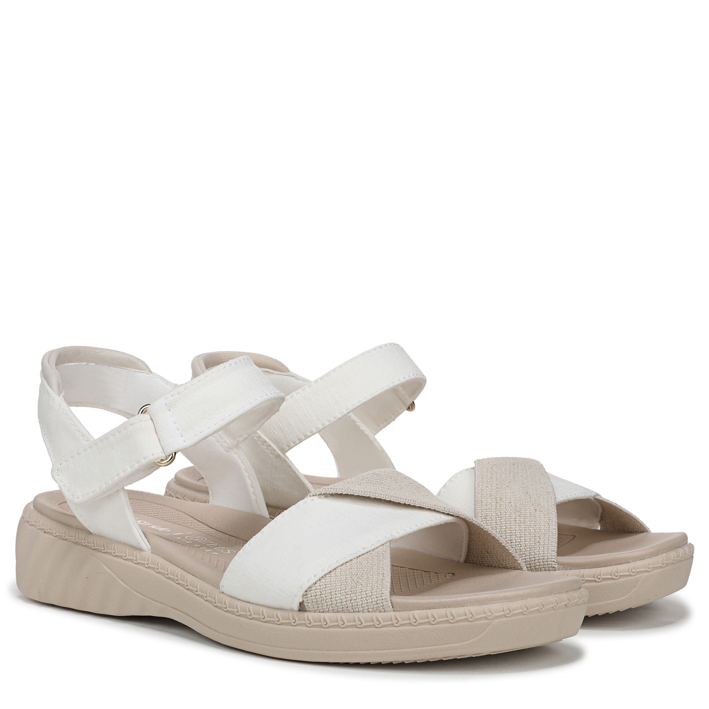 Lane Strappy Sandal, WHITE, alternate image number 2