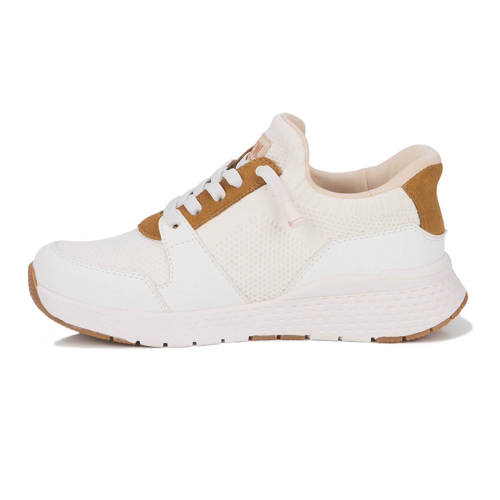 Bobbie No Hands Sneaker, WHITE, alternate image number 4