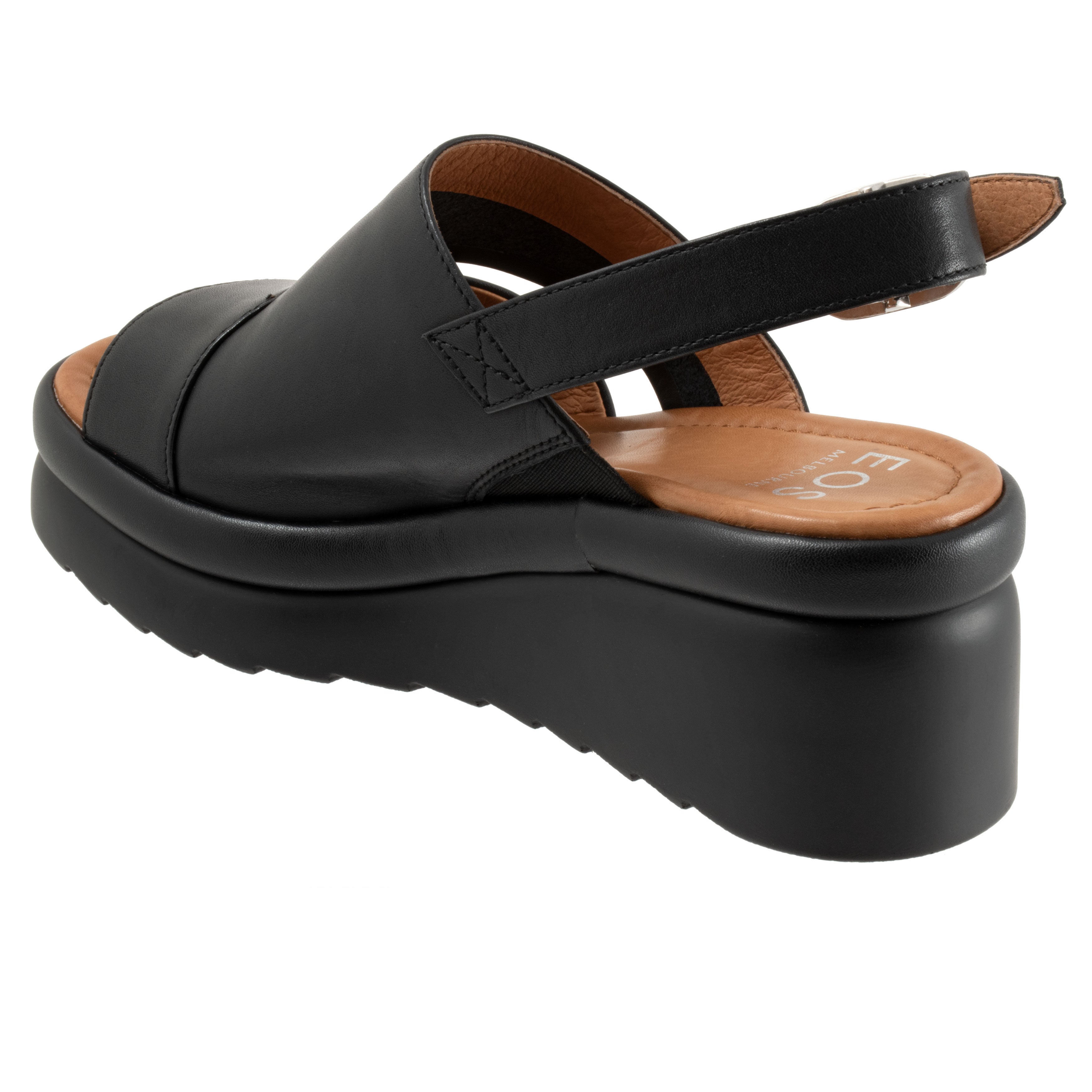 Mentas Sandal, BLACK, on-hover image number 1