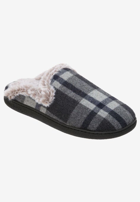 Dearfoams Closed Toe Scuff Slipper Plus Size Slippers Jessica