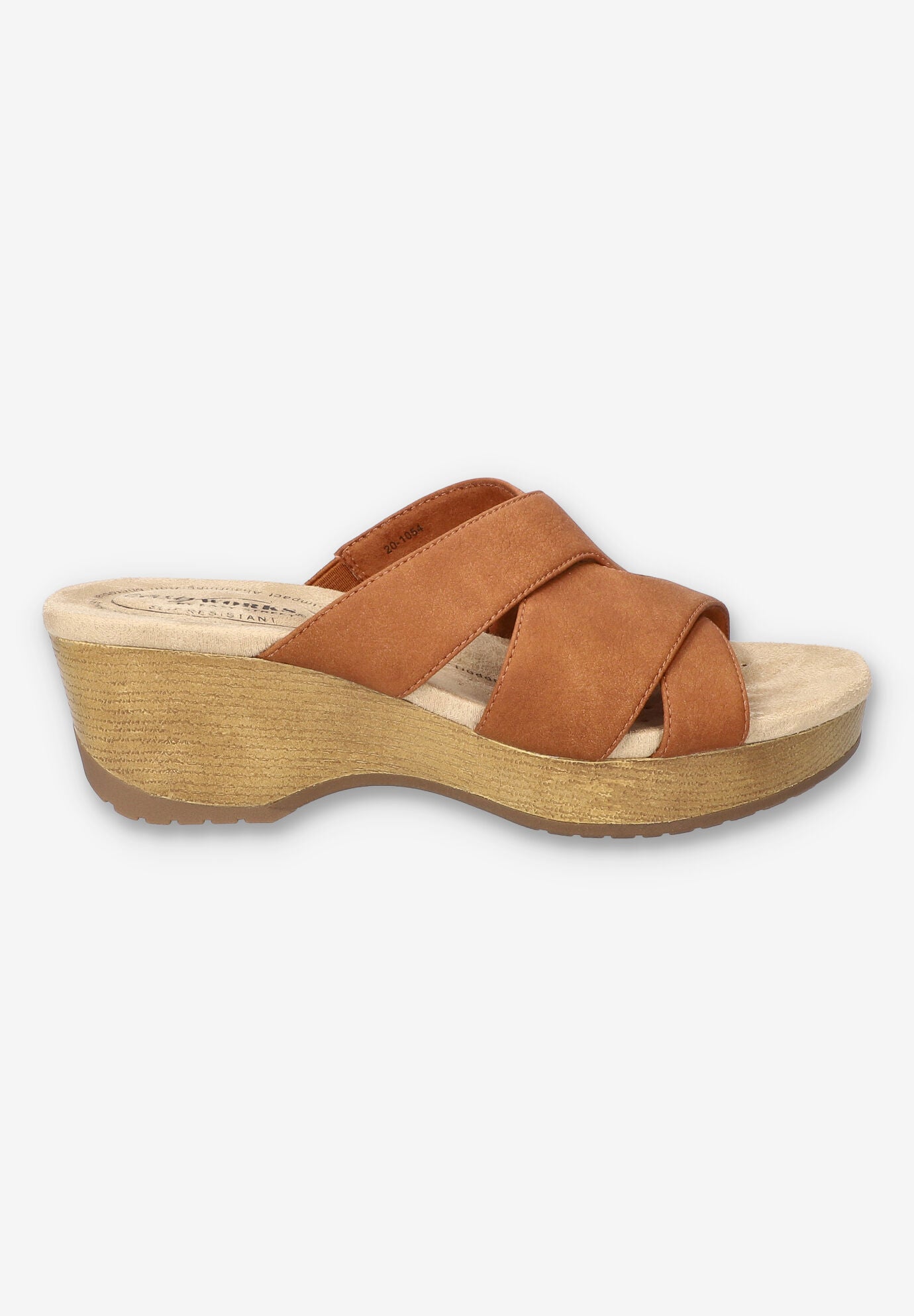 Ren Slip-Resistant Sandal, TAN, alternate image number 2