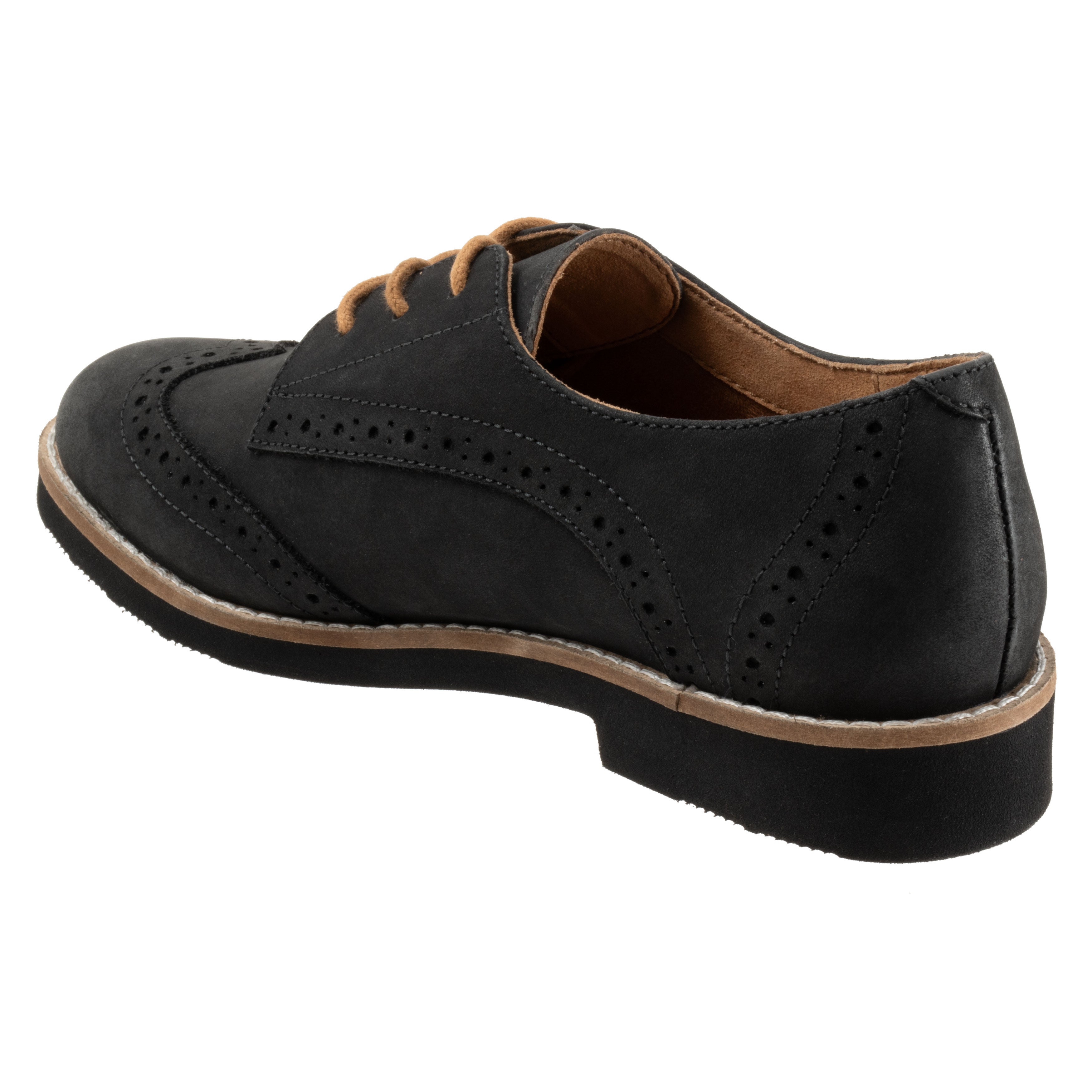 Willet Flat, DARK BLACK NUBUCK, on-hover image number 1