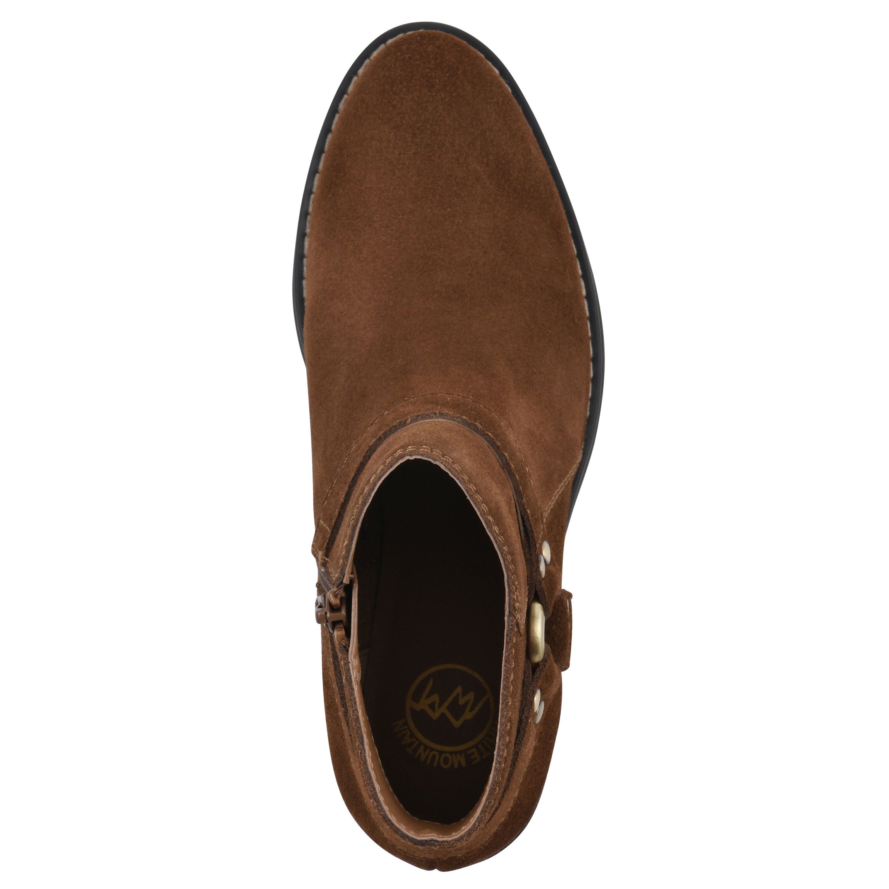 Altossa Western Bootie, HAZEL SUEDE, alternate image number 4