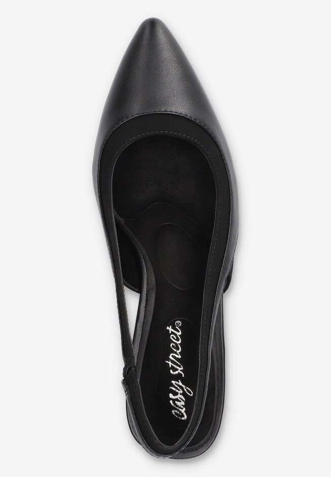 Dessa Slingback Pump, BLACK, alternate image number 6