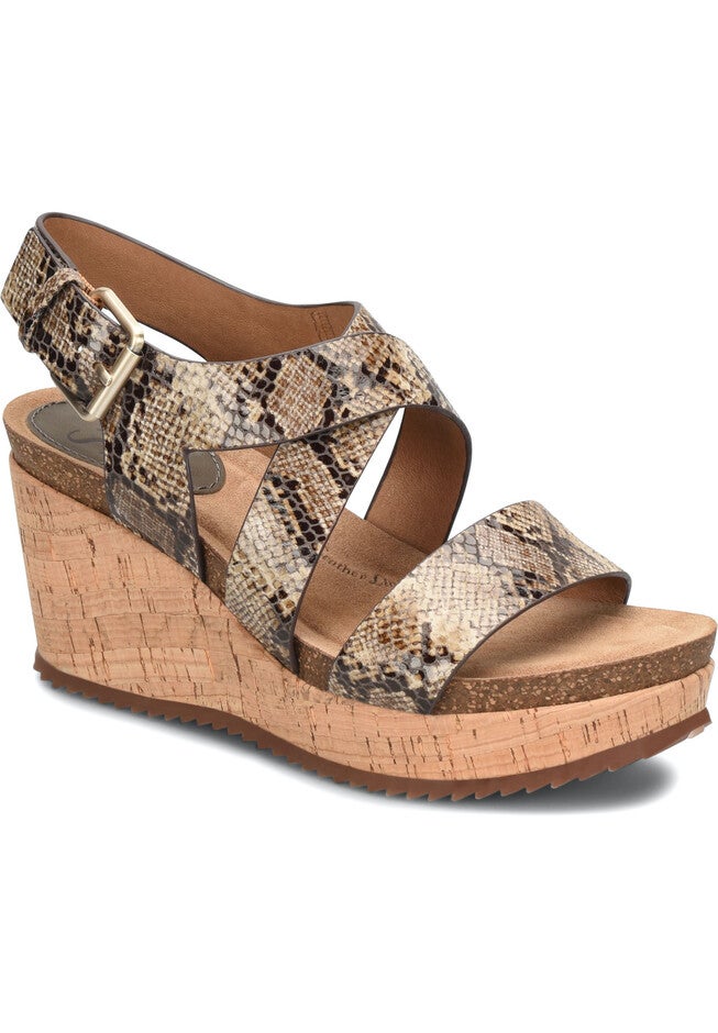 Haddison Sandals, TAUPE SNAKE, hi-res image number null