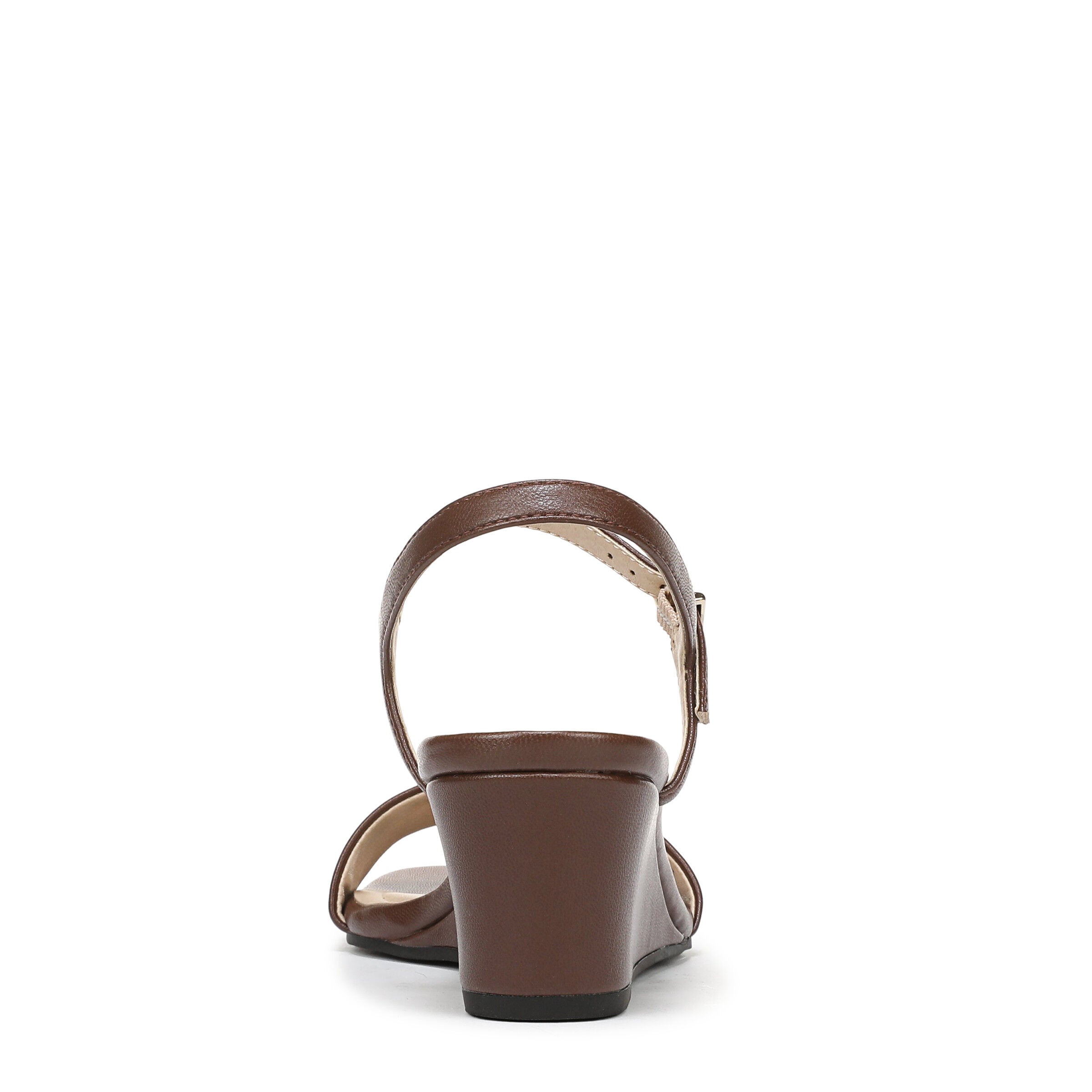 Sawyer Wedge Dress Sandal, COCOA BROWN, on-hover image number 1