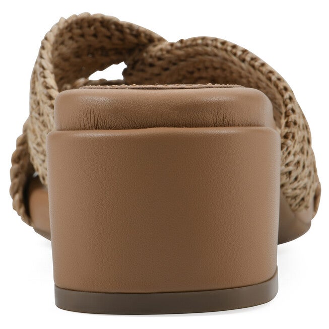 Mills Heeled Sandal, DARK NATURAL, on-hover image number null