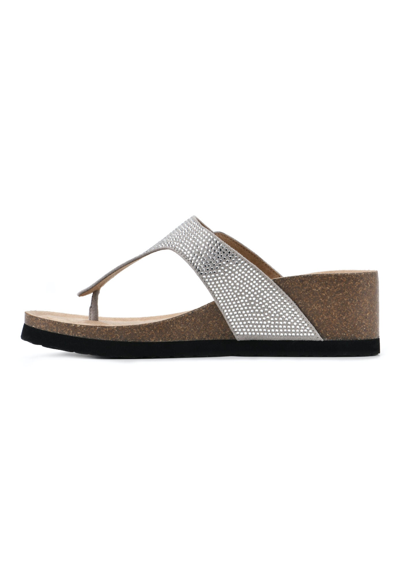 White Mountain Active Cork Wedge Sandal, , alternate image number 3