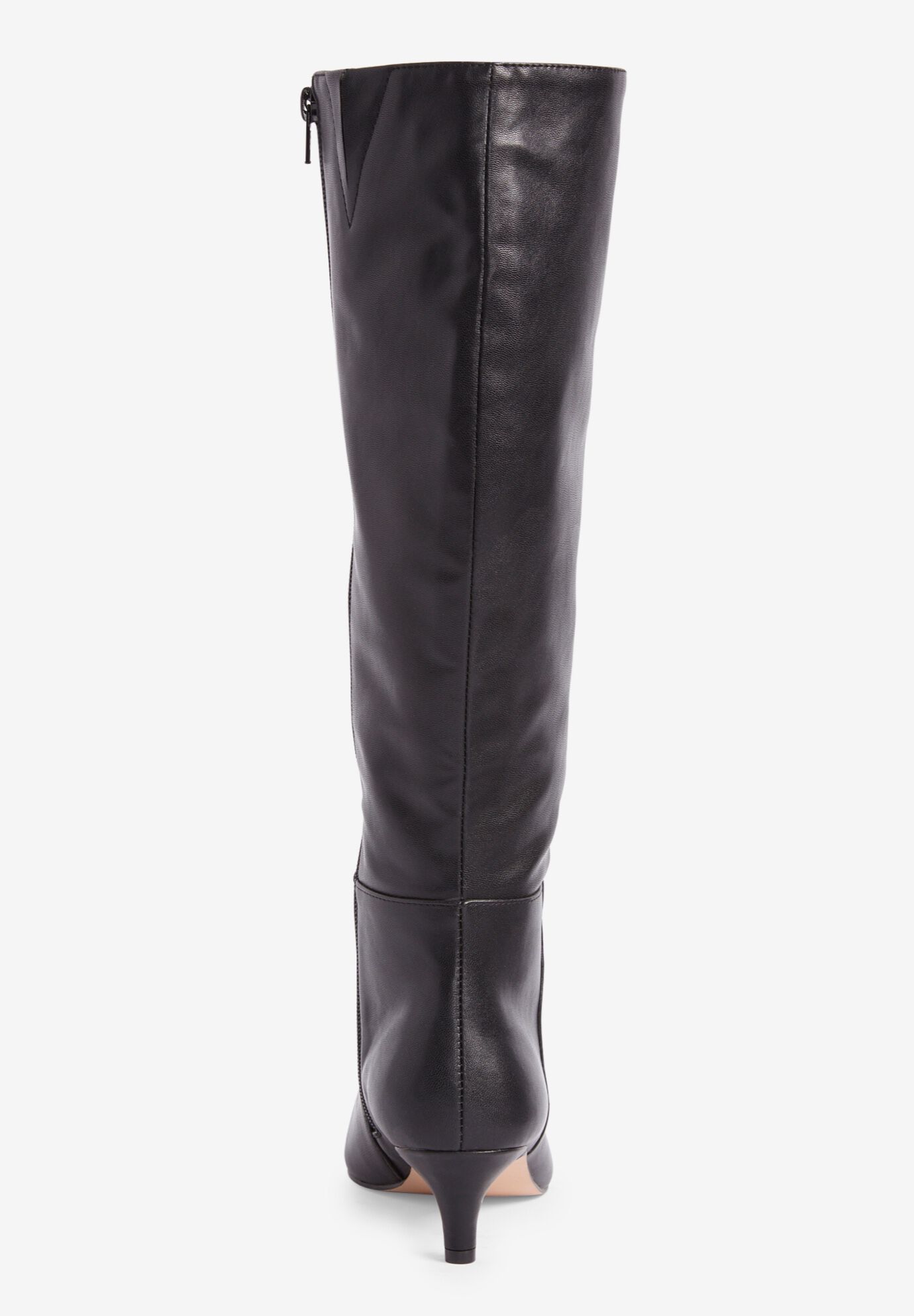 The Poloma Tall Wide Calf Boot By Comfortview, BLACK, on-hover image number 1