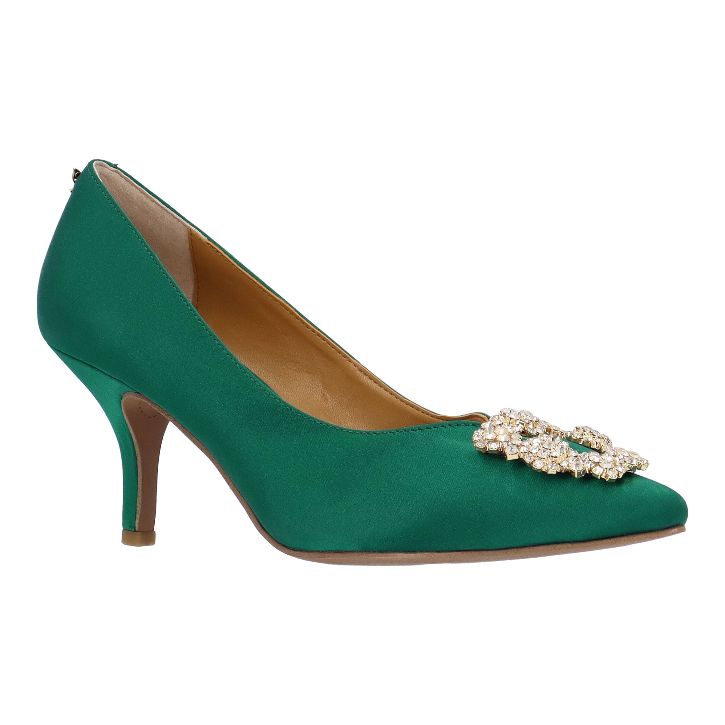 Ezara Slip-On Pump, EMERALD, hi-res image number 0