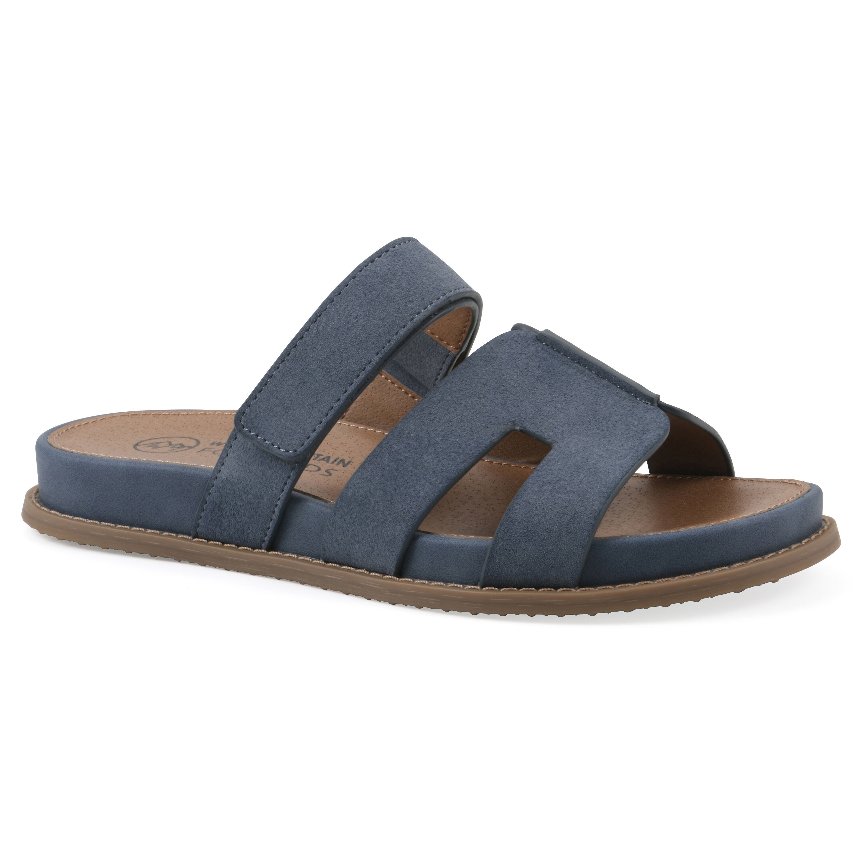 Mazi Slide Sandal, BLUE RASPBERRY, hi-res image number 0