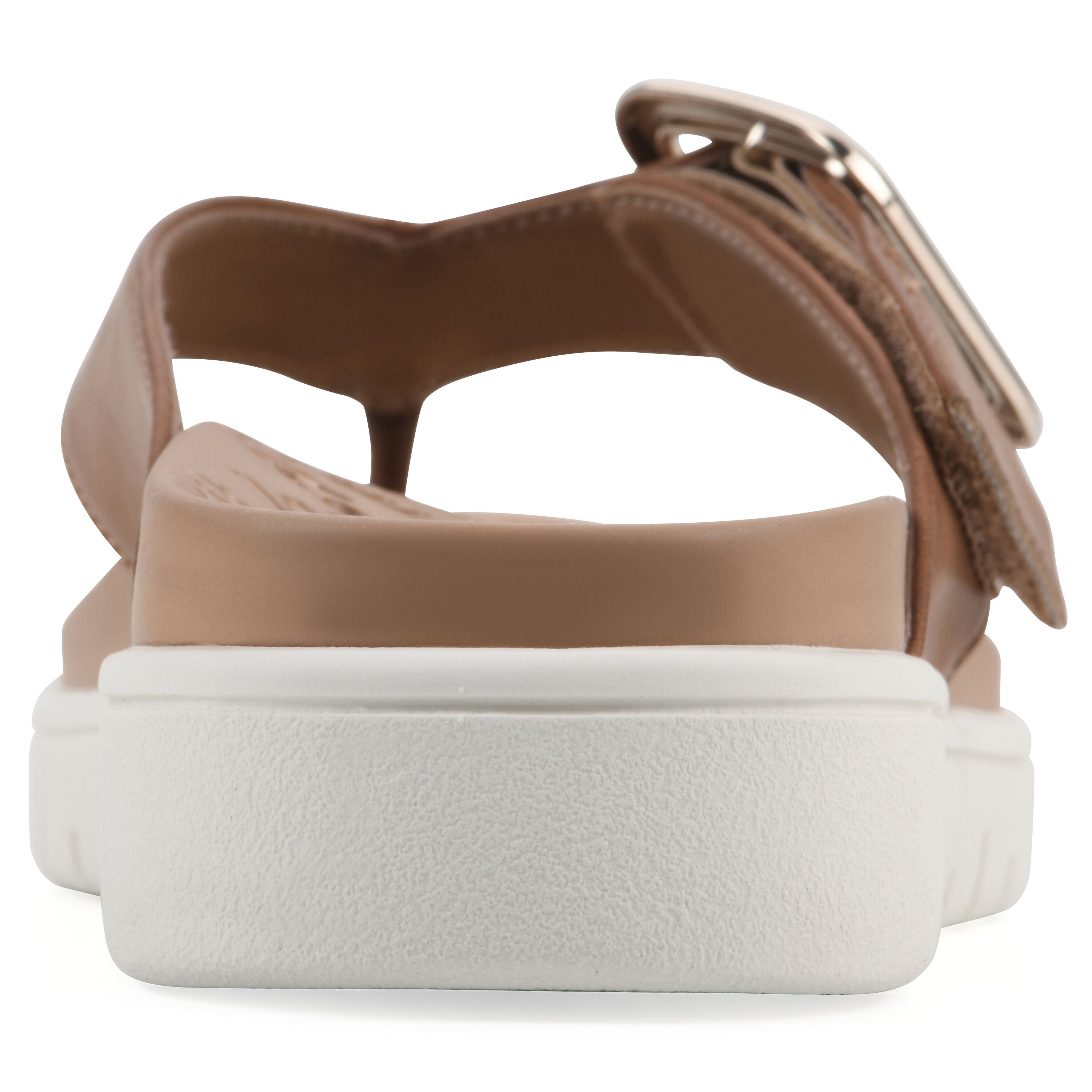 Nalla FOM Recovery Thong Sandal, DARK TAN, on-hover image number 1