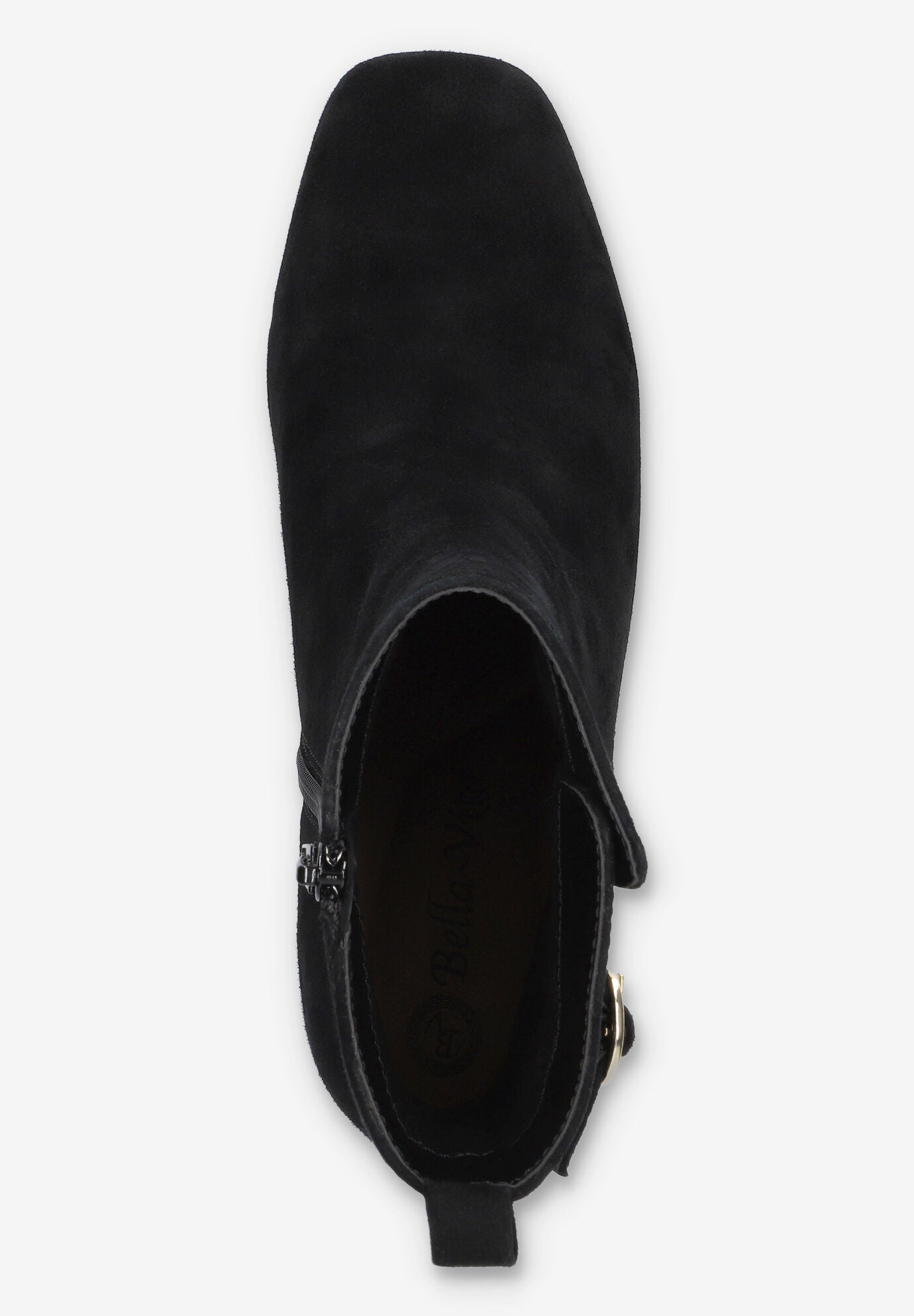 Orchard Sqaure Toe Ankle Boot, BLACK SUEDE LEATHER, alternate image number 6