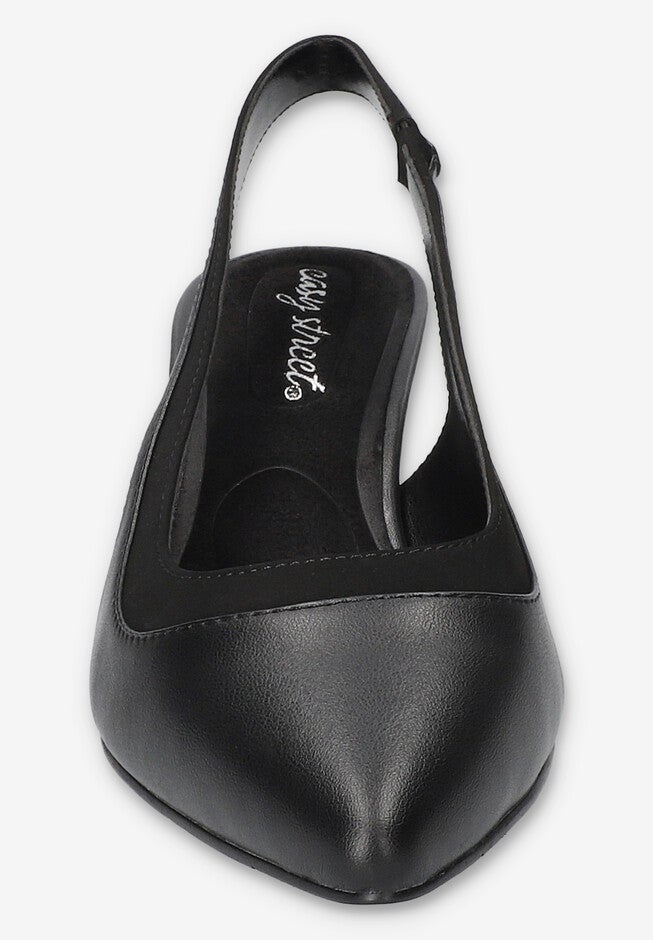 Dessa Slingback Pump, BLACK, alternate image number 3