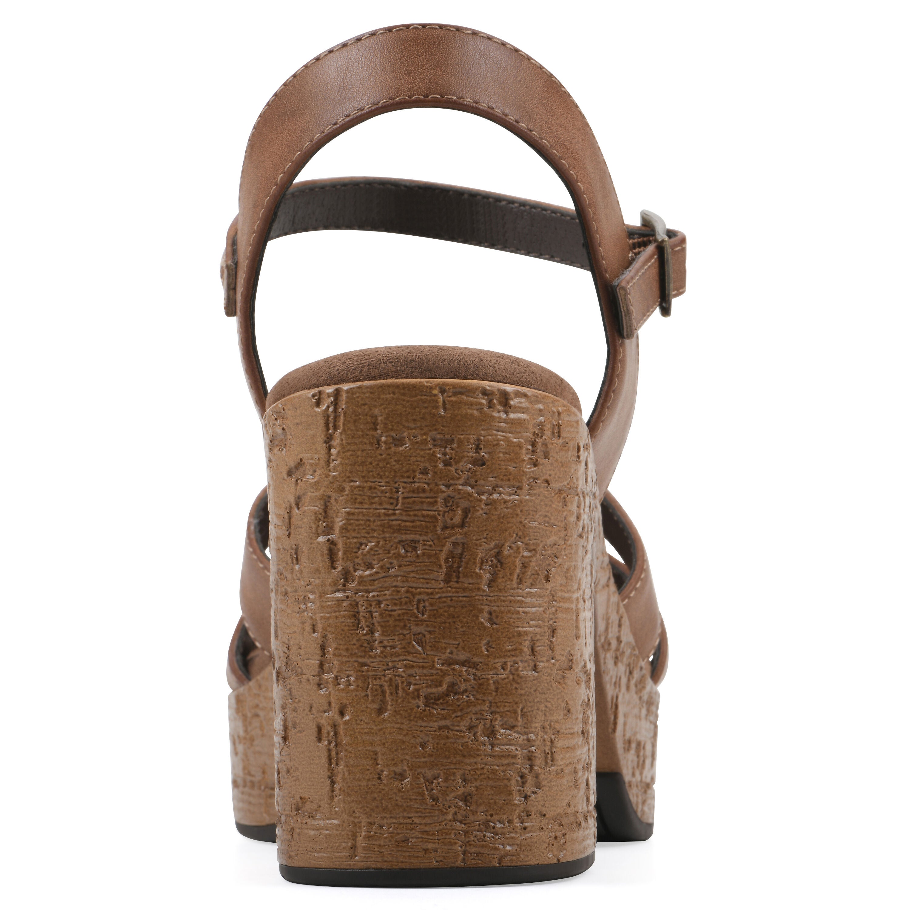 Barista Platform Sandal, DARK TAN, on-hover image number 1