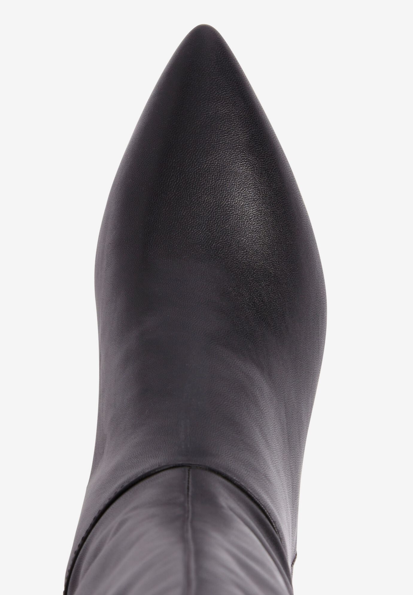 The Poloma Tall Wide Calf Boot By Comfortview, BLACK, alternate image number 4