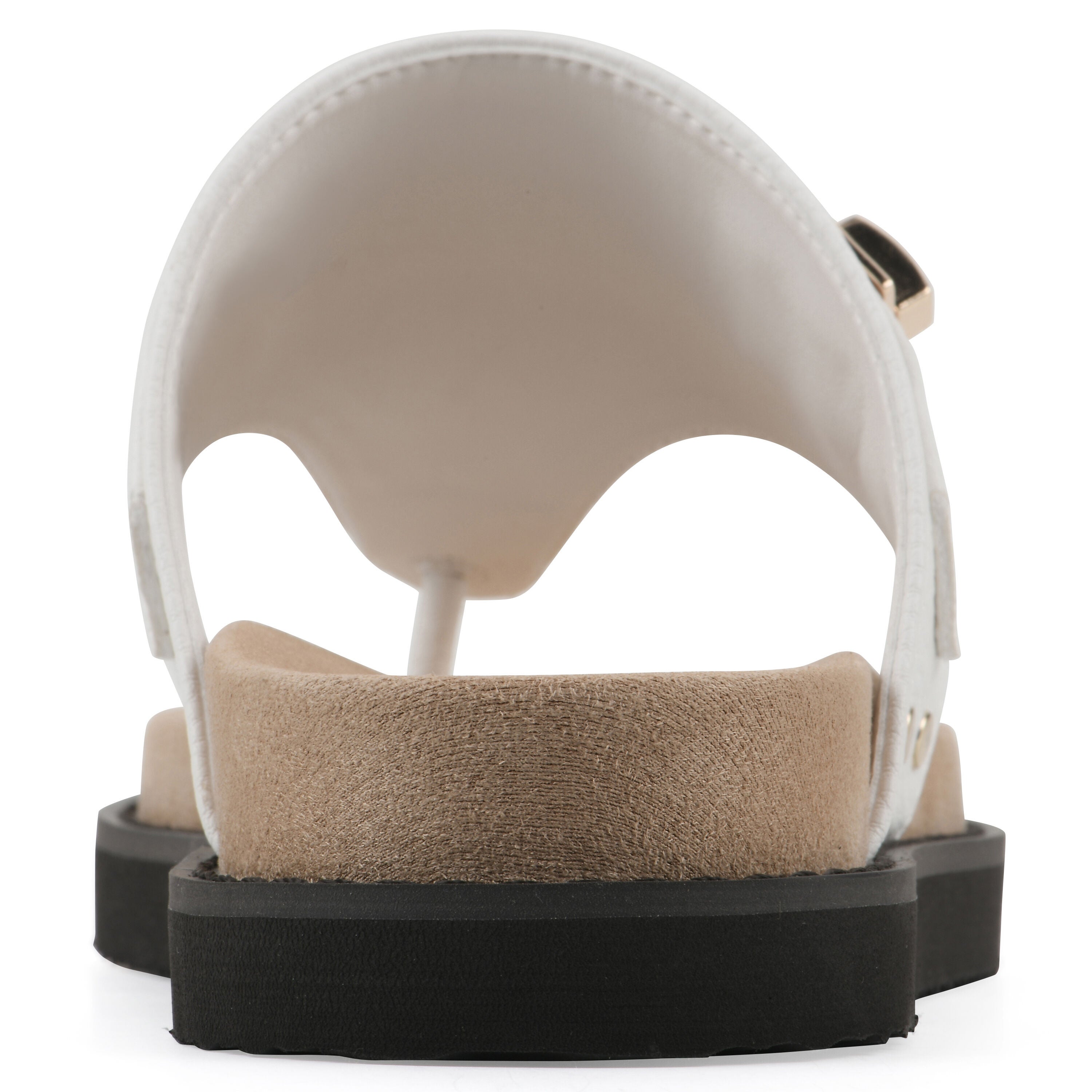 Malabar Thong Sandal, WHITE SMOOTH, on-hover image number 1