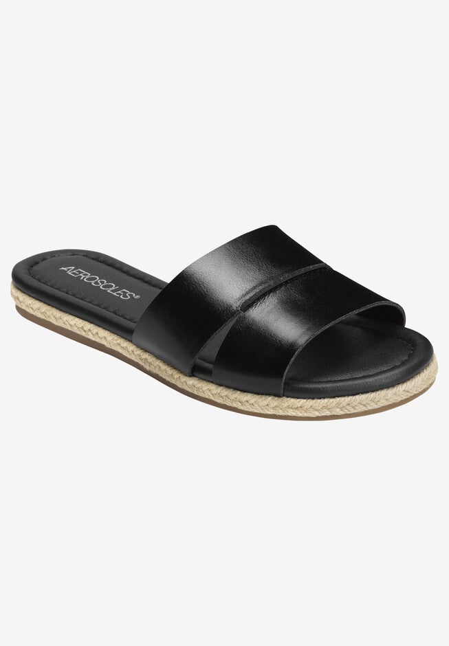 Back Drop Sandal , BLACK, hi-res image number null