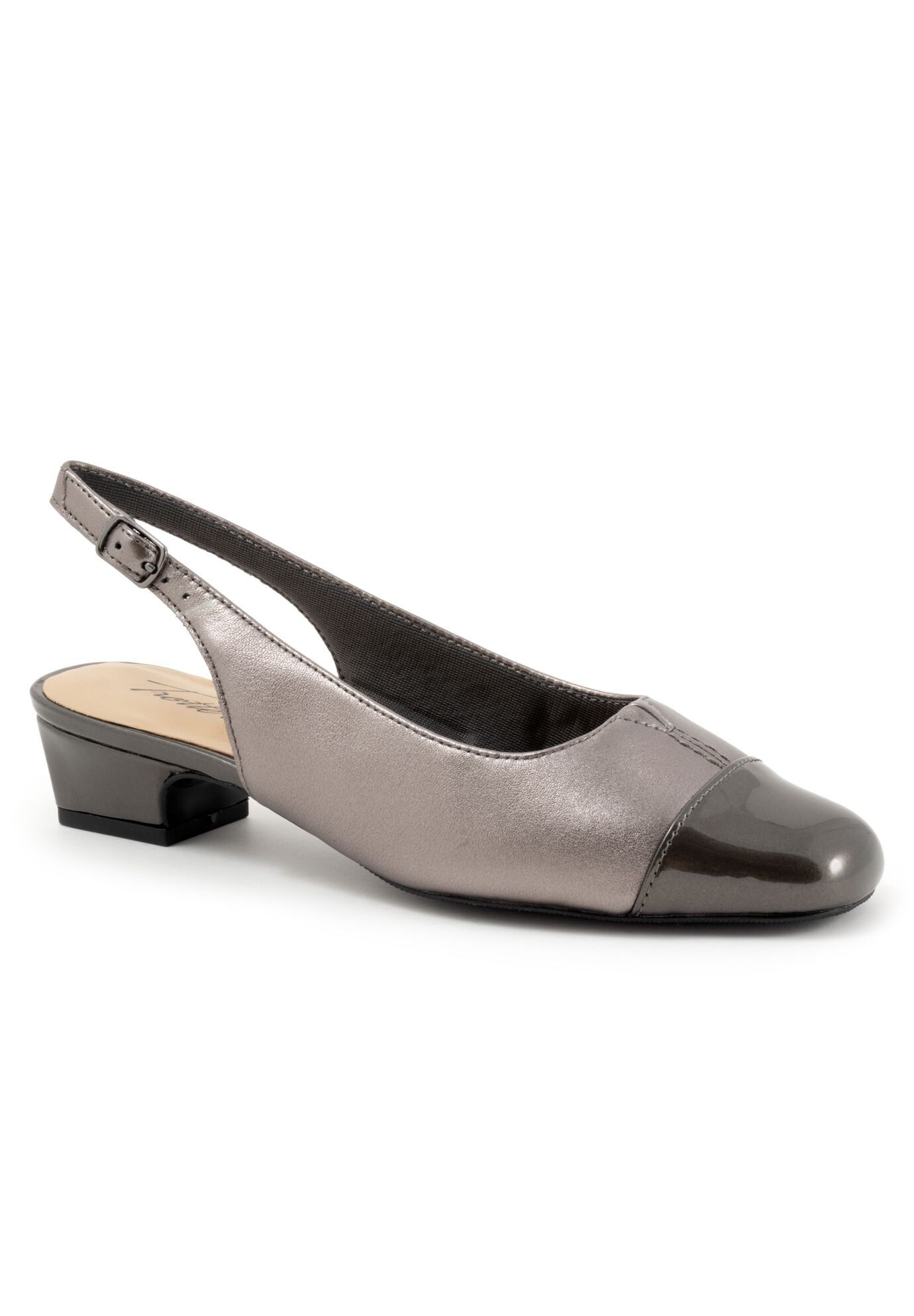 Dea Slingbacks by Trotters®, PEWTER, hi-res image number 0