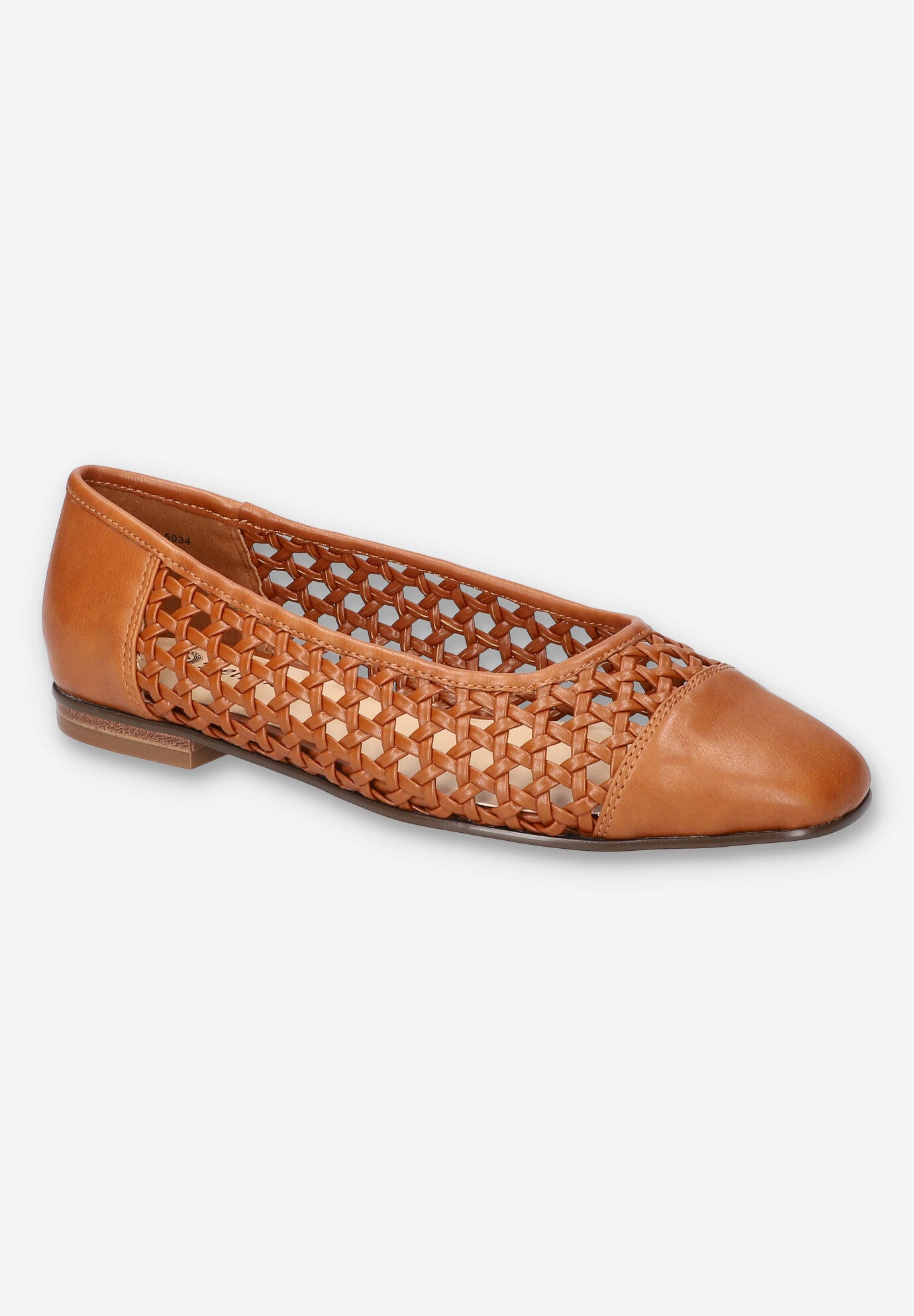 Beloved Square Toe Flat, TAN, hi-res image number 0