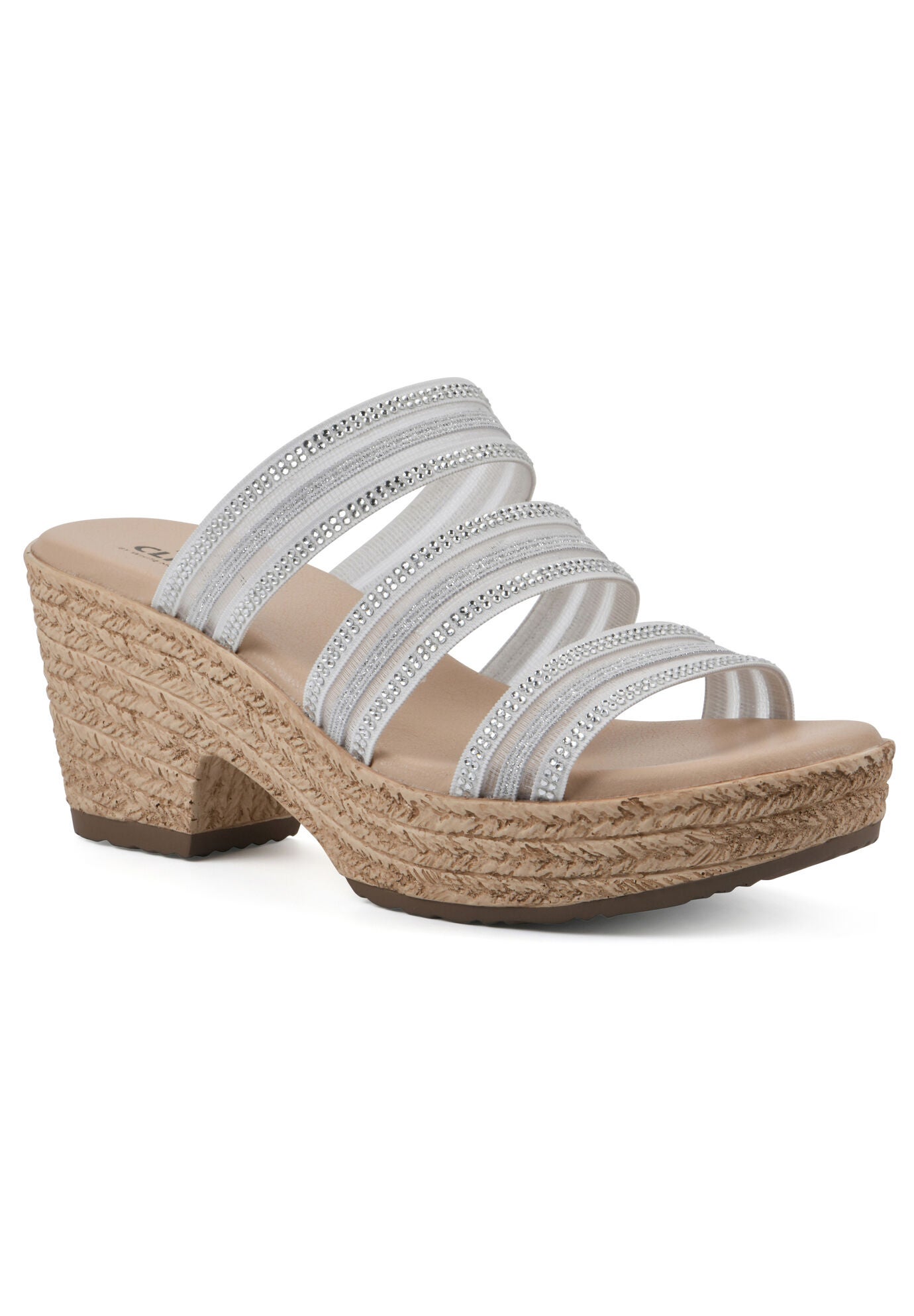 Bianna Dressy Sandal, SILVER METALLIC MESH, hi-res image number 0