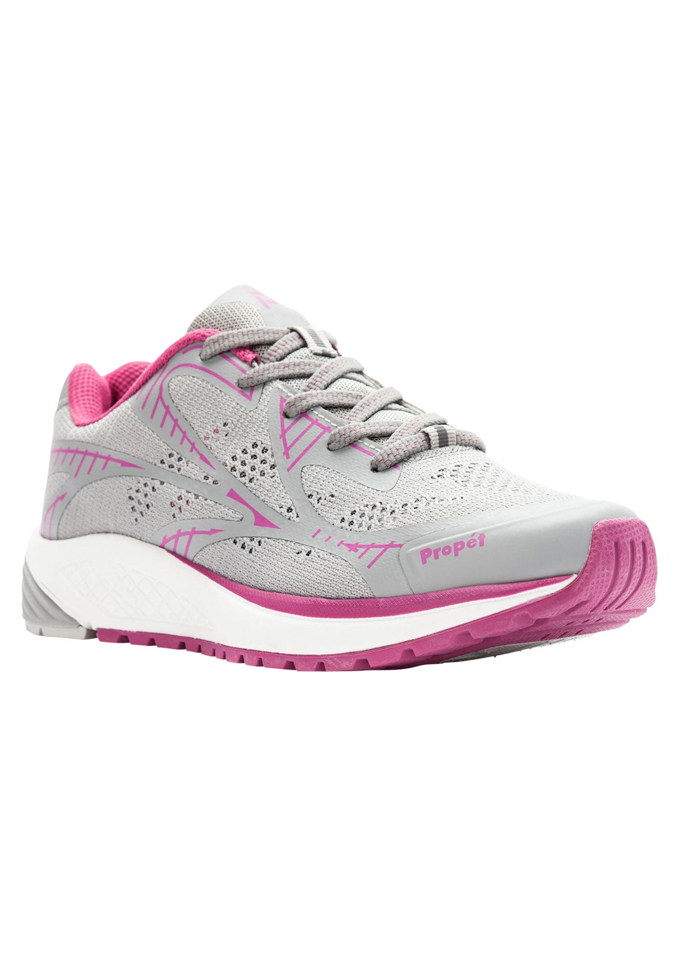 Propet One LT Sneaker by Propet®, GREY BERRY, hi-res image number 0