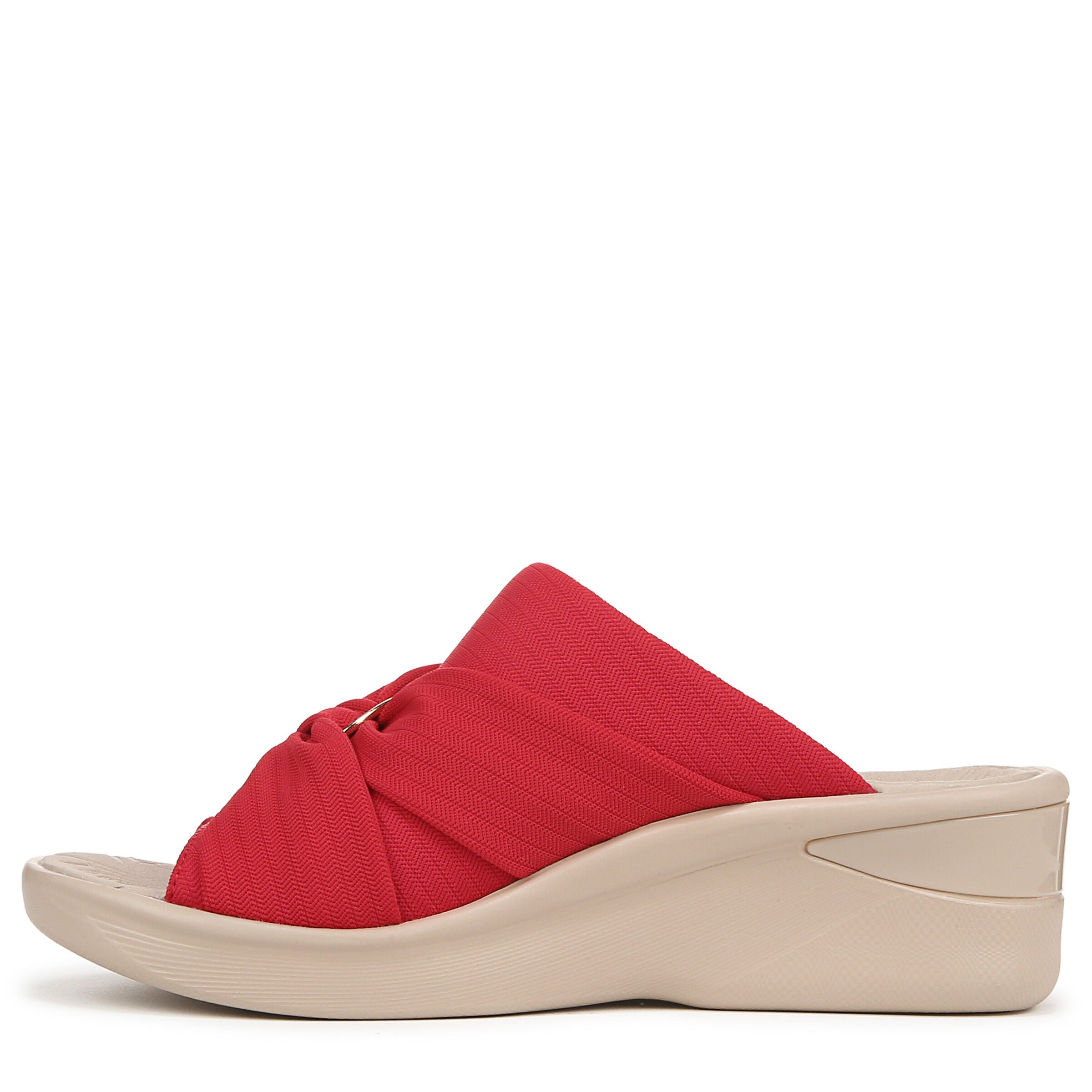 Serenade Slide Sandal, FIRE RED, alternate image number 5