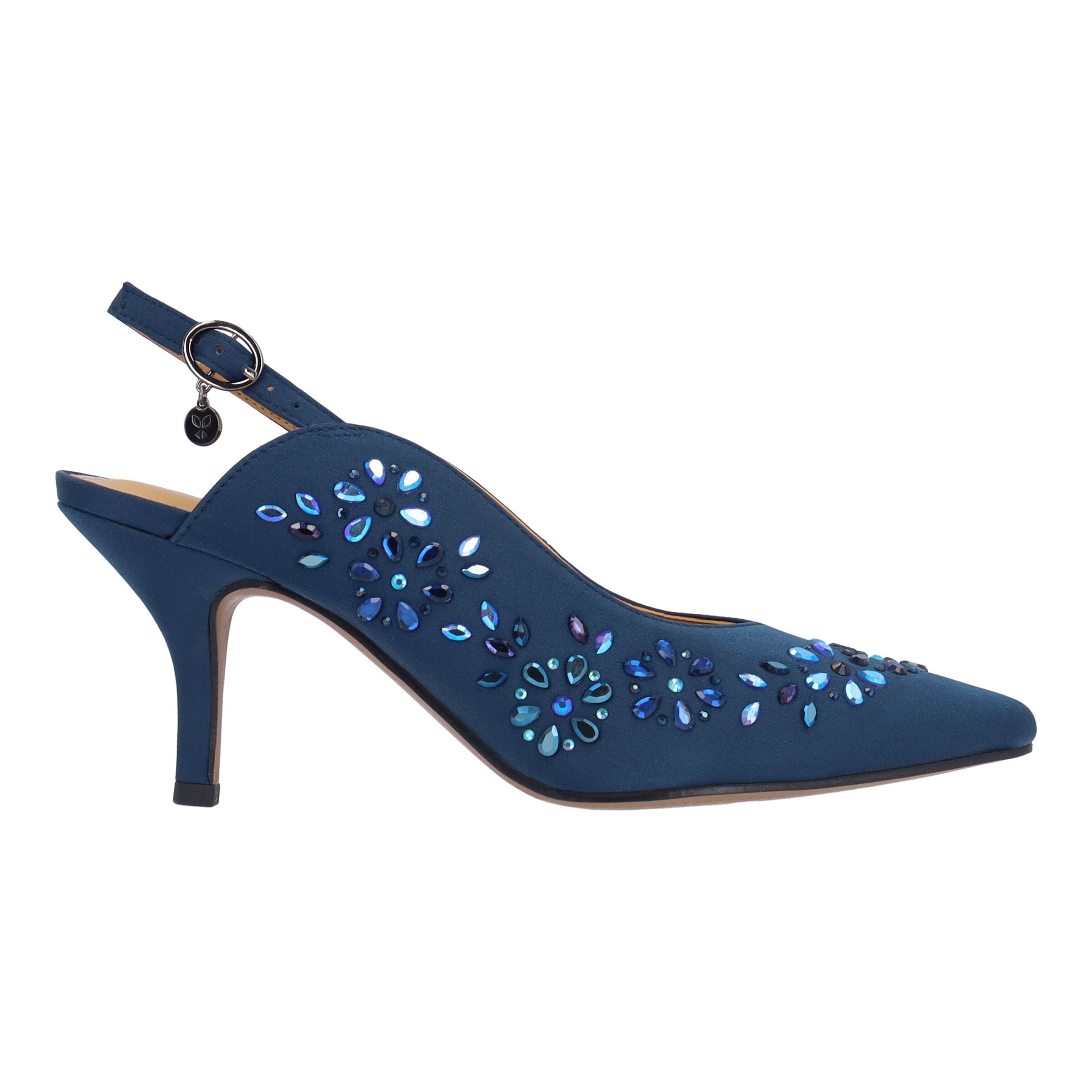 Solara Slingback Pump, NAVY, alternate image number 3