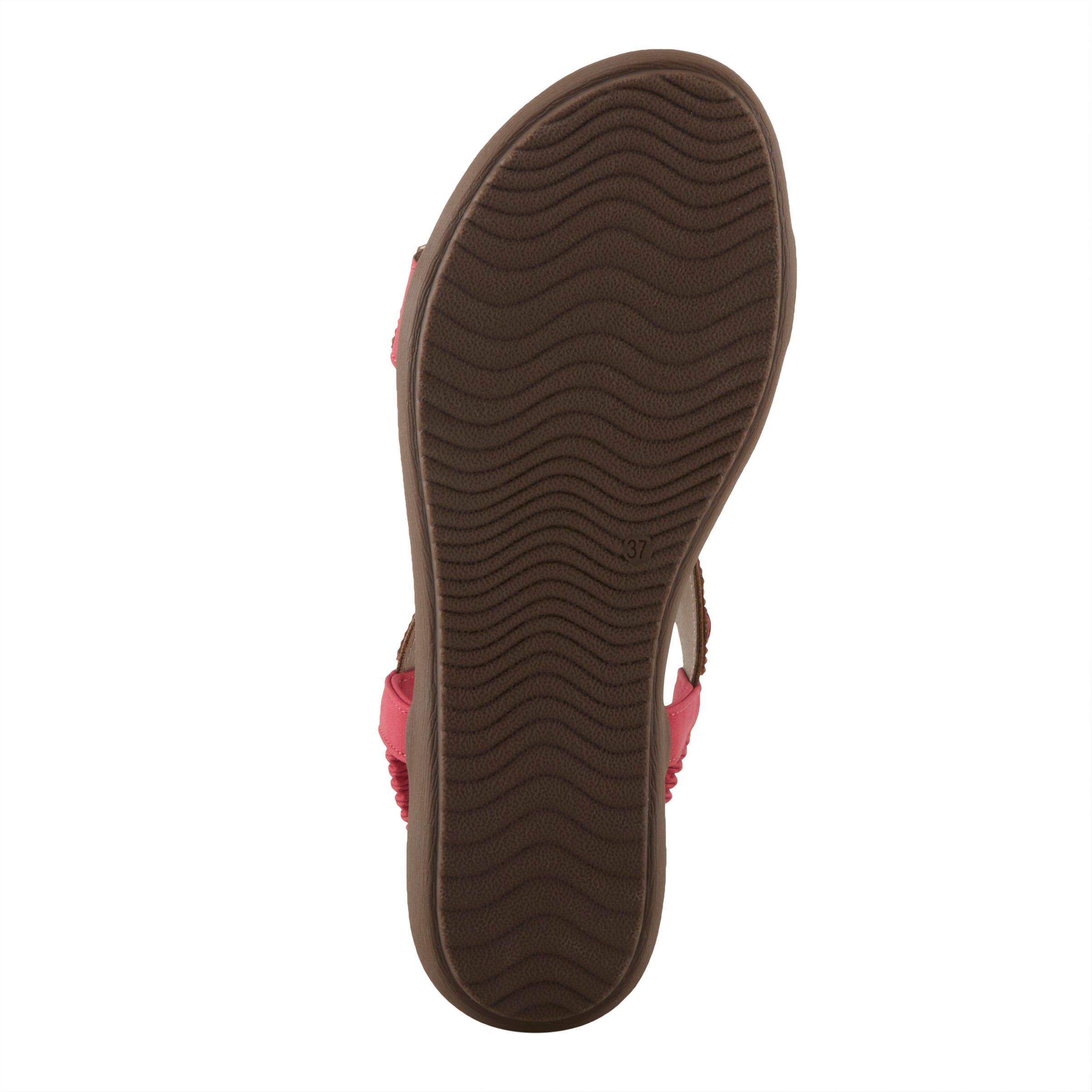 Ponyo Ankle Strap Sandal, RED, alternate image number 5
