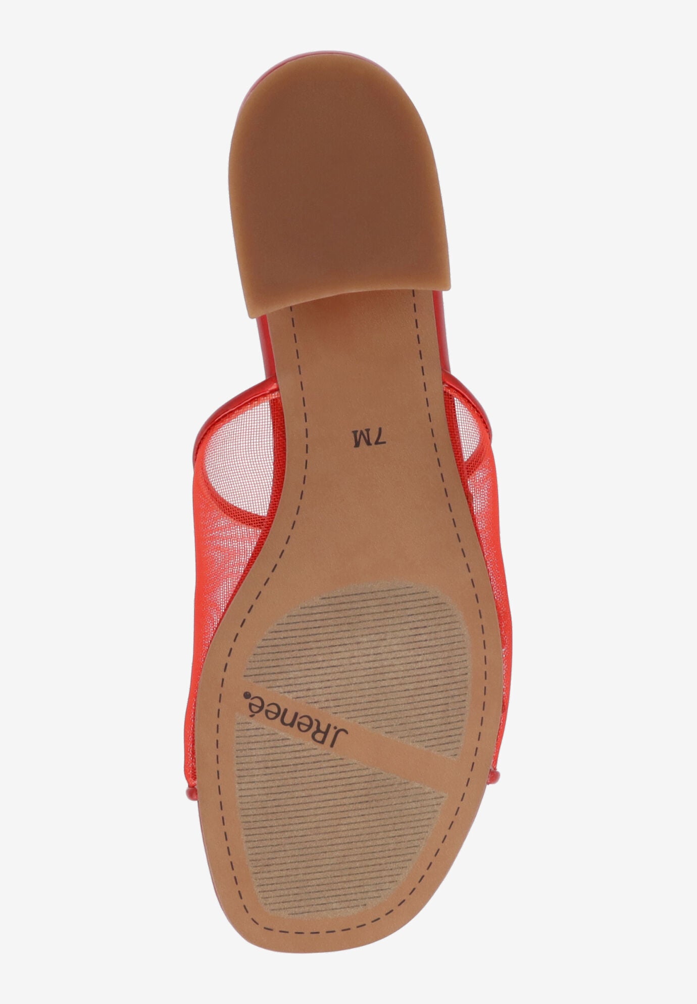 Charry Slip-On Sandal, RED GREEN, alternate image number 6