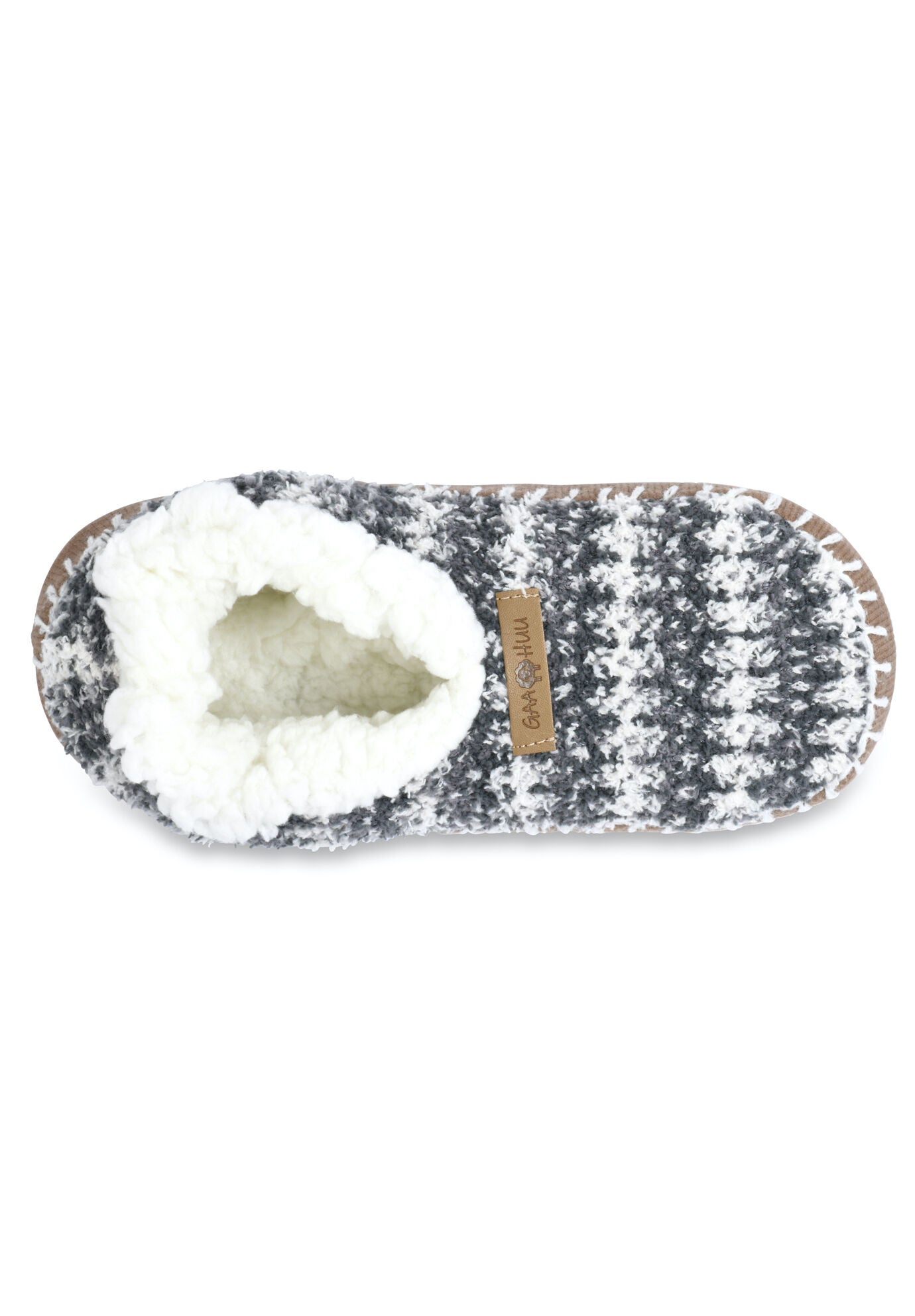 Womens Cozee Yarn Mocassin Slipper With Sidewall Slippers, , alternate image number 3