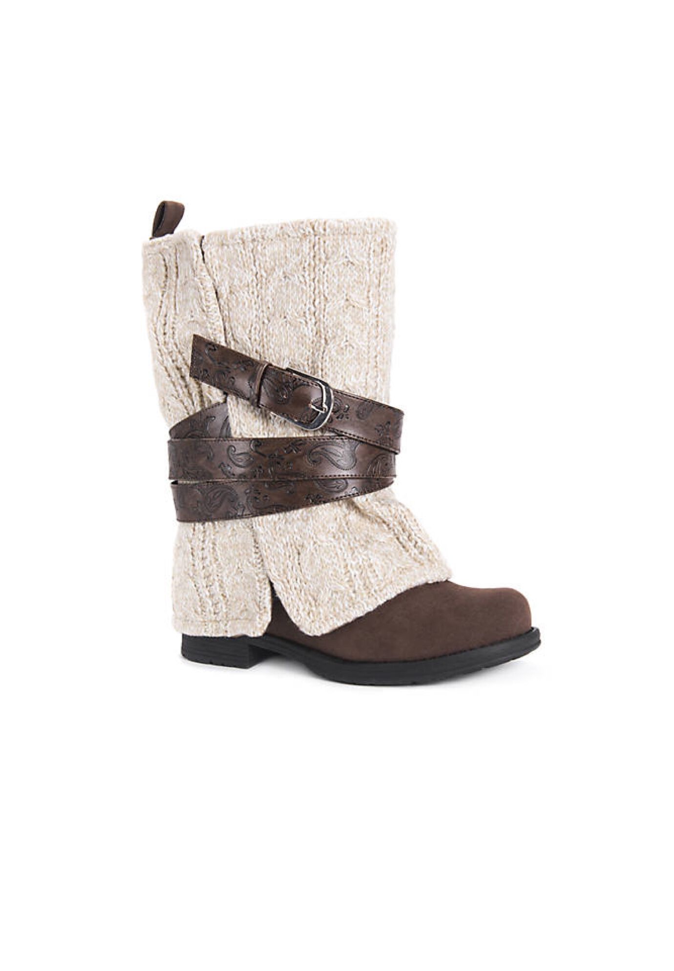 muk luks boots wide width