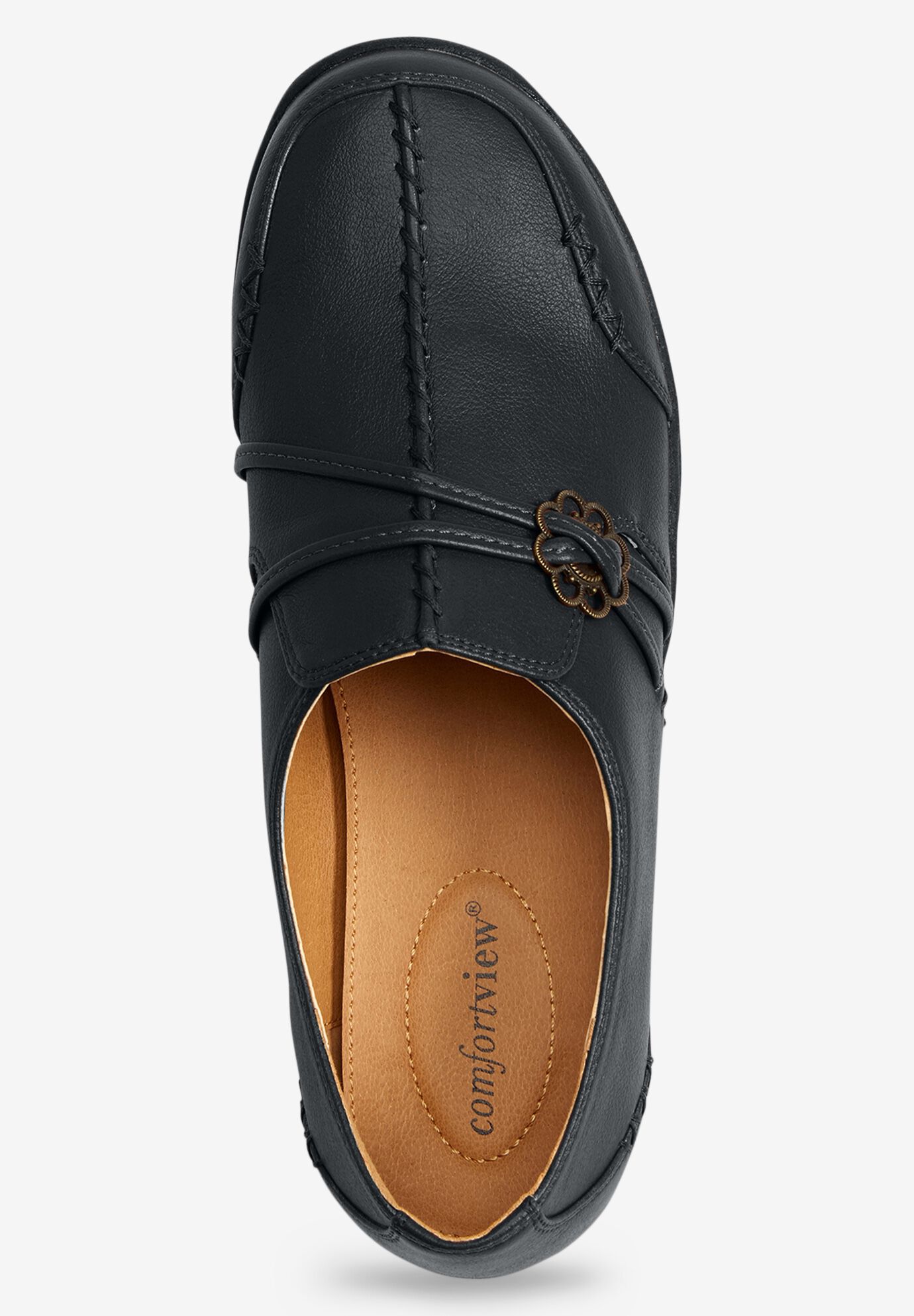 The Natalia Slip-On Flat, BLACK, alternate image number 4