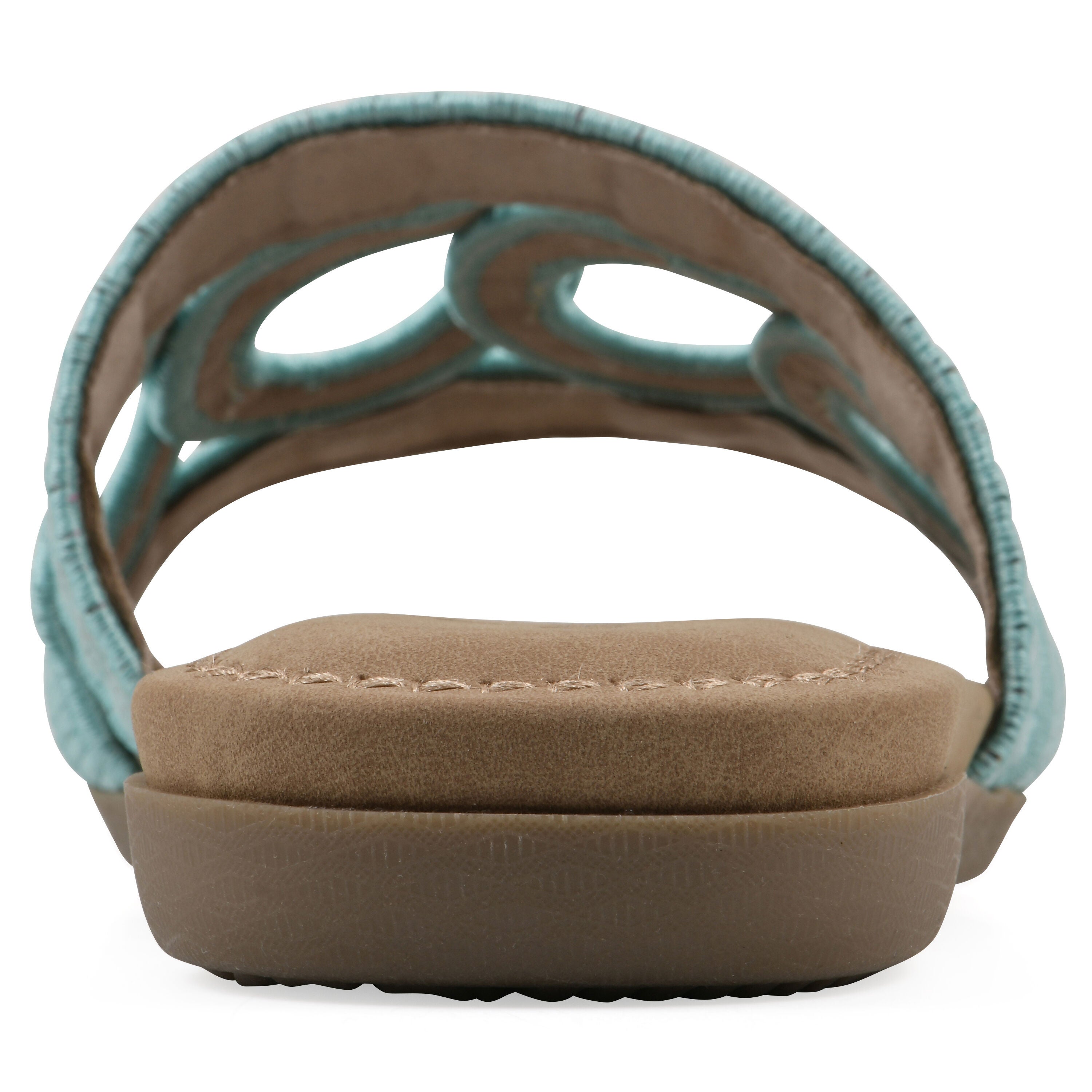 Fraly Slide Sandal, LIGHT BLUE RAFFIA, on-hover image number 1