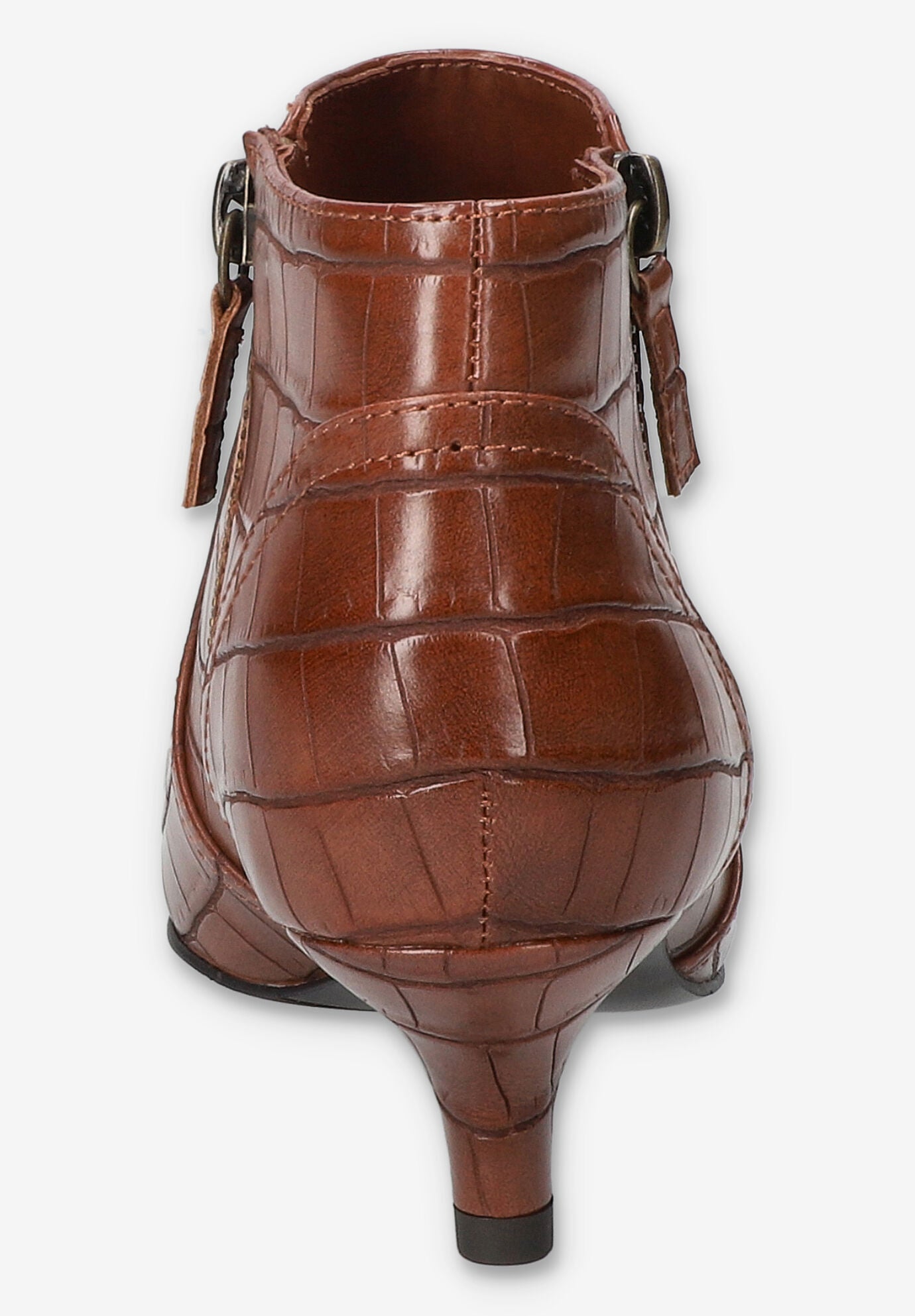 Annalee Dress Ankle Boot, TAN CROCO, on-hover image number 1