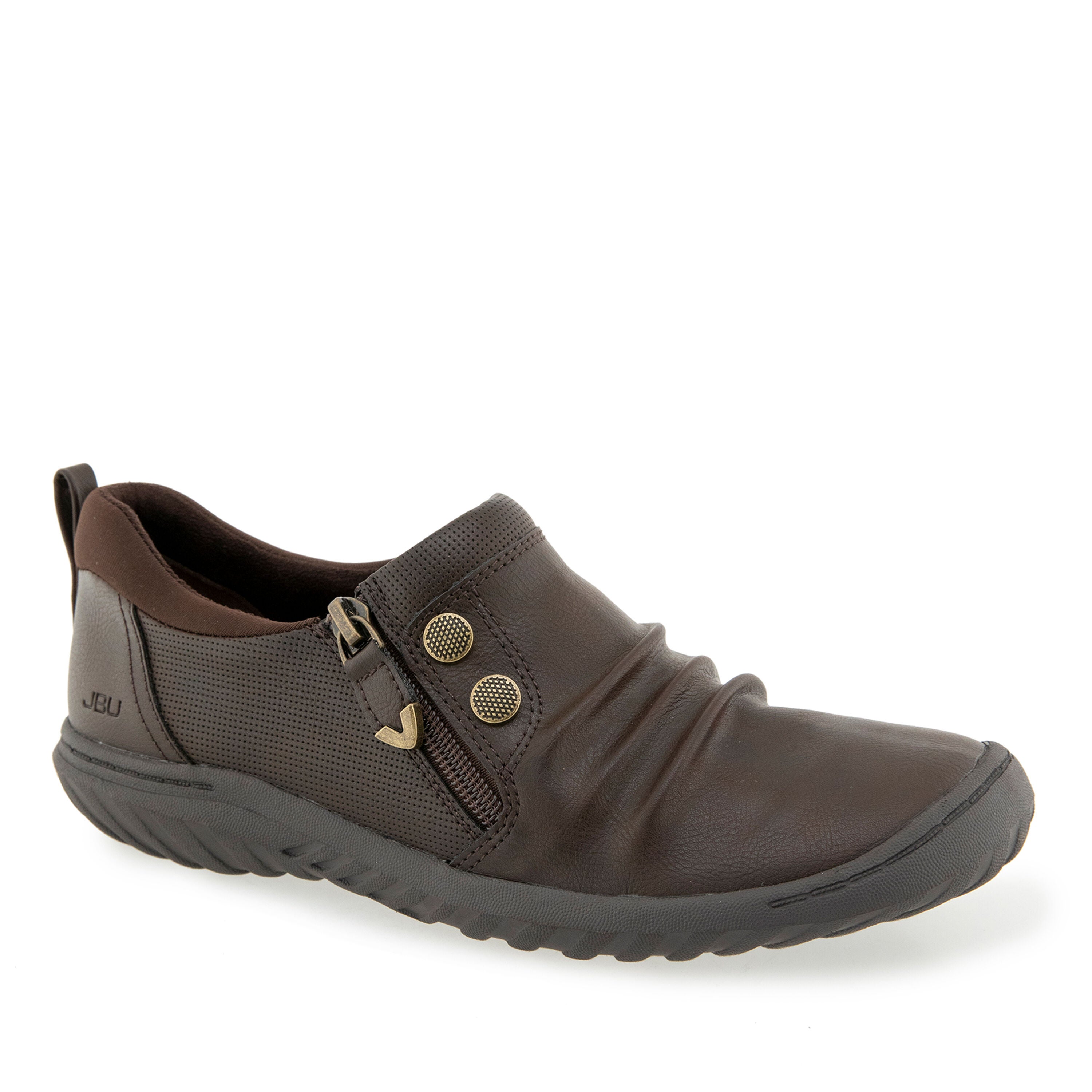 Romi Closed Casual Flat, CHOCOLATE, hi-res image number 0