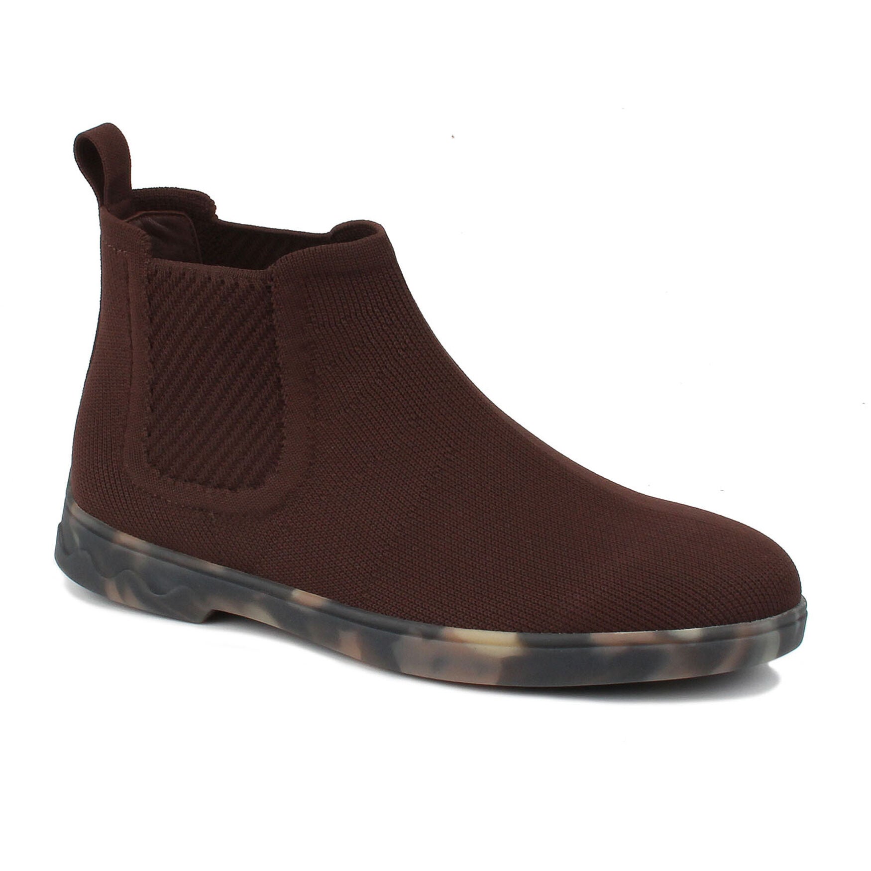 Grady Pull-On Stretch Bootie, BROWN, hi-res image number 0