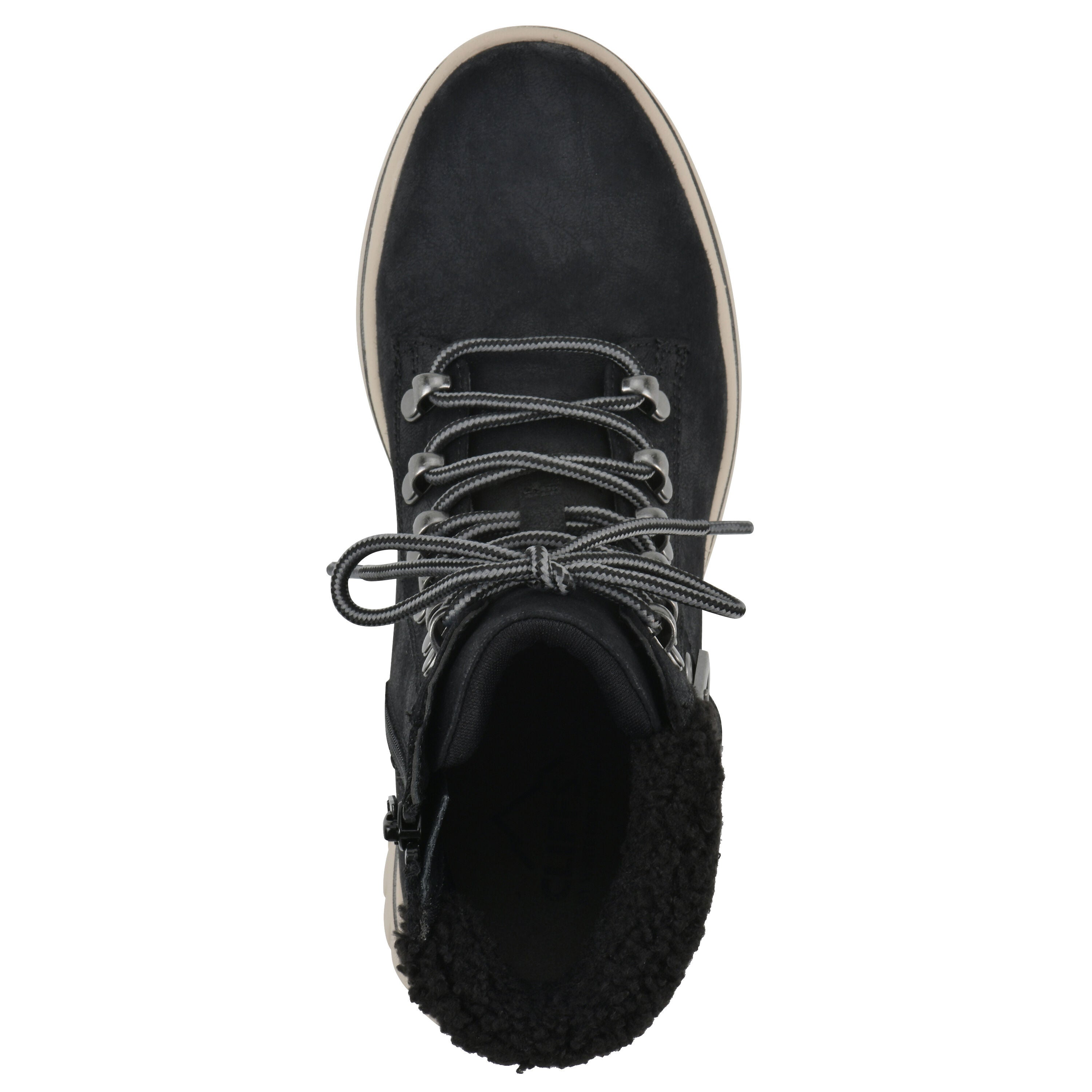 Hadrian Hiker Bootie, BLACK FABRIC, alternate image number 4