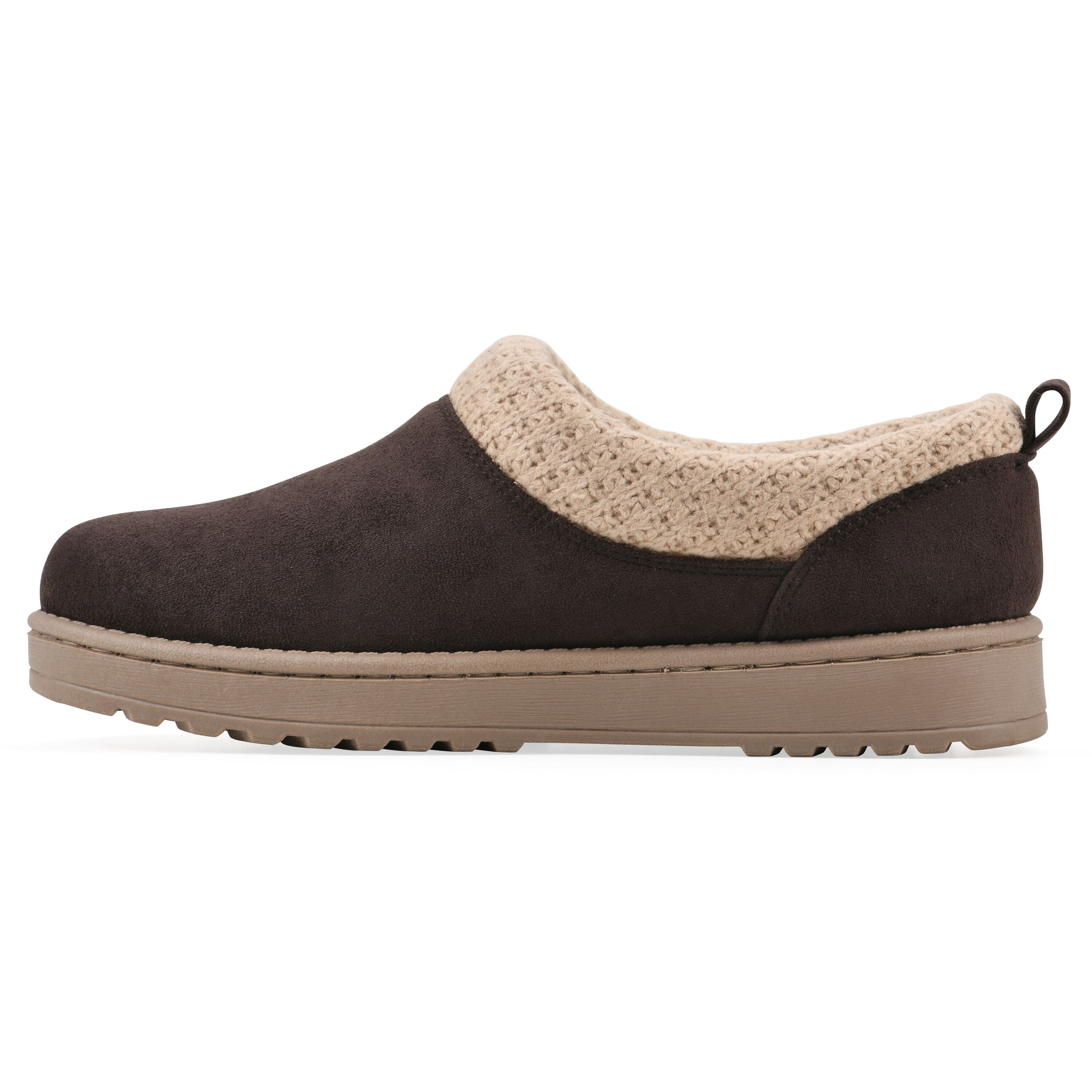 Iceboat Slip-on Clog, DARK BROWN FABRIC, alternate image number 3