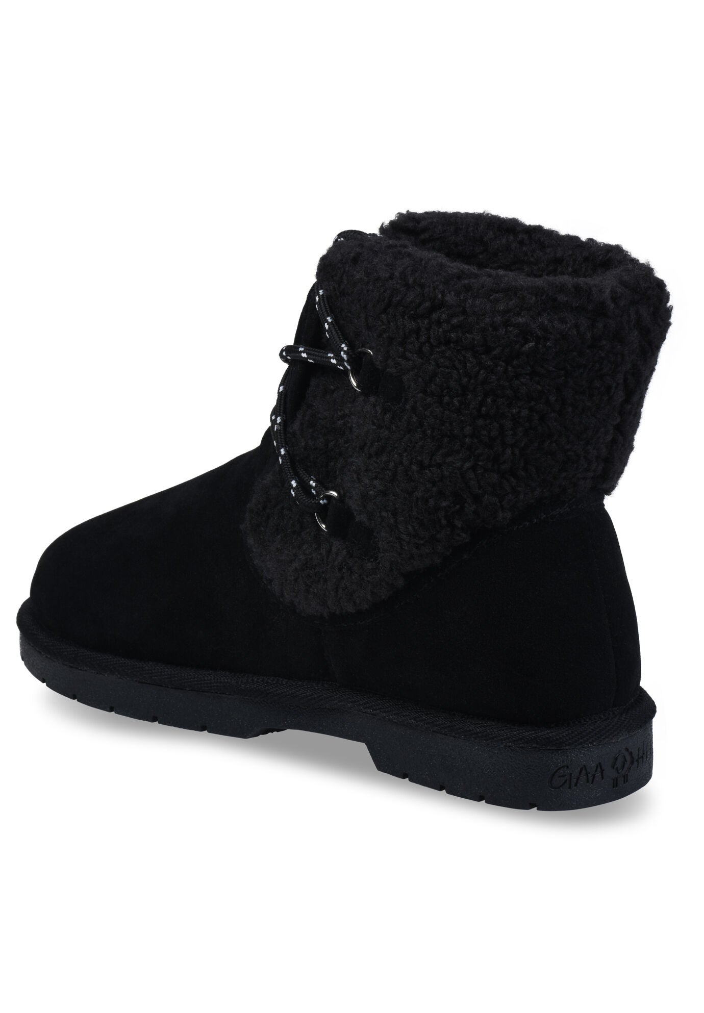 Faux Suede Berber Hiker Boot Bootie, , on-hover image number 1