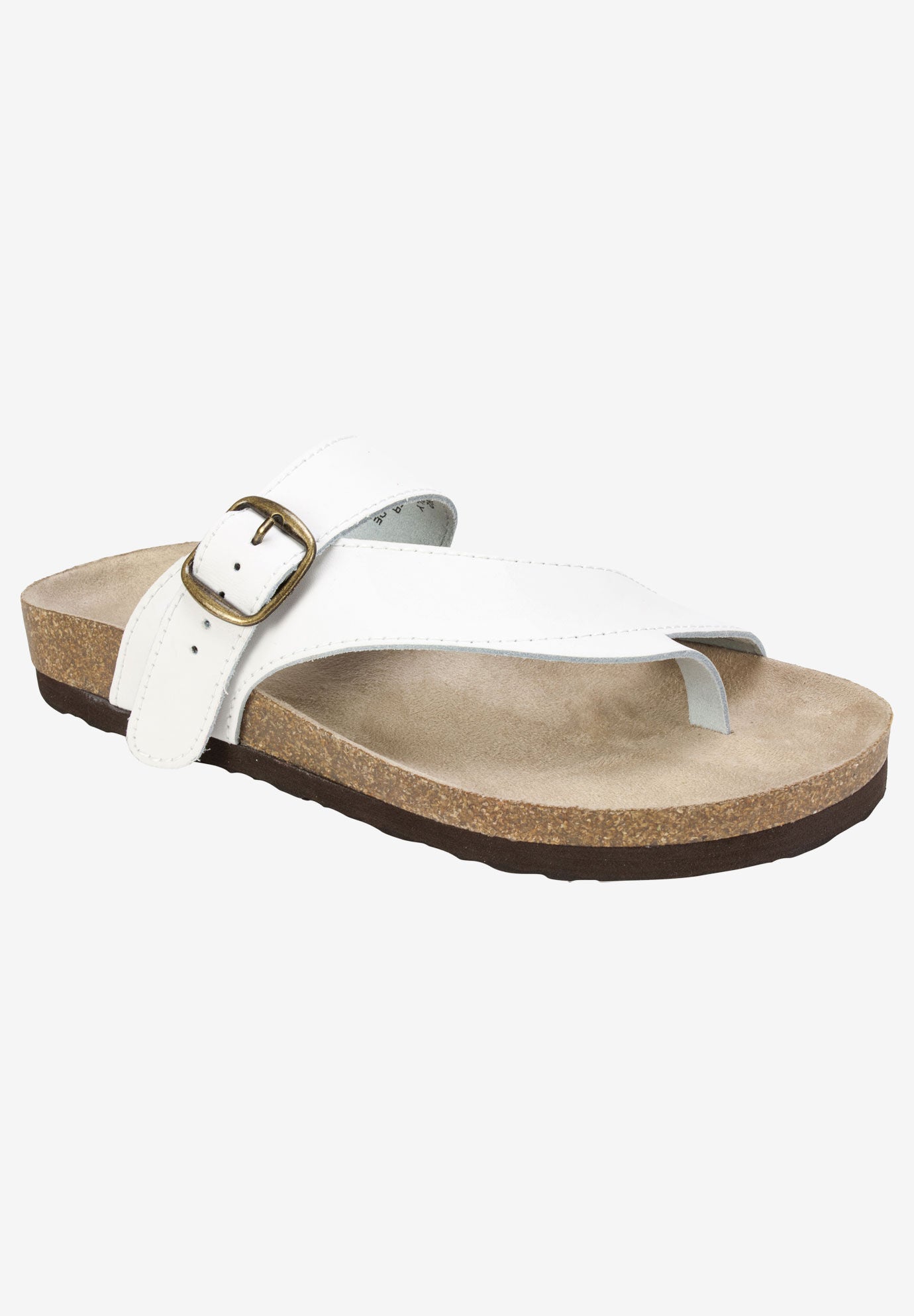 Carly Sandal, WHITE LEATHER, hi-res image number 0