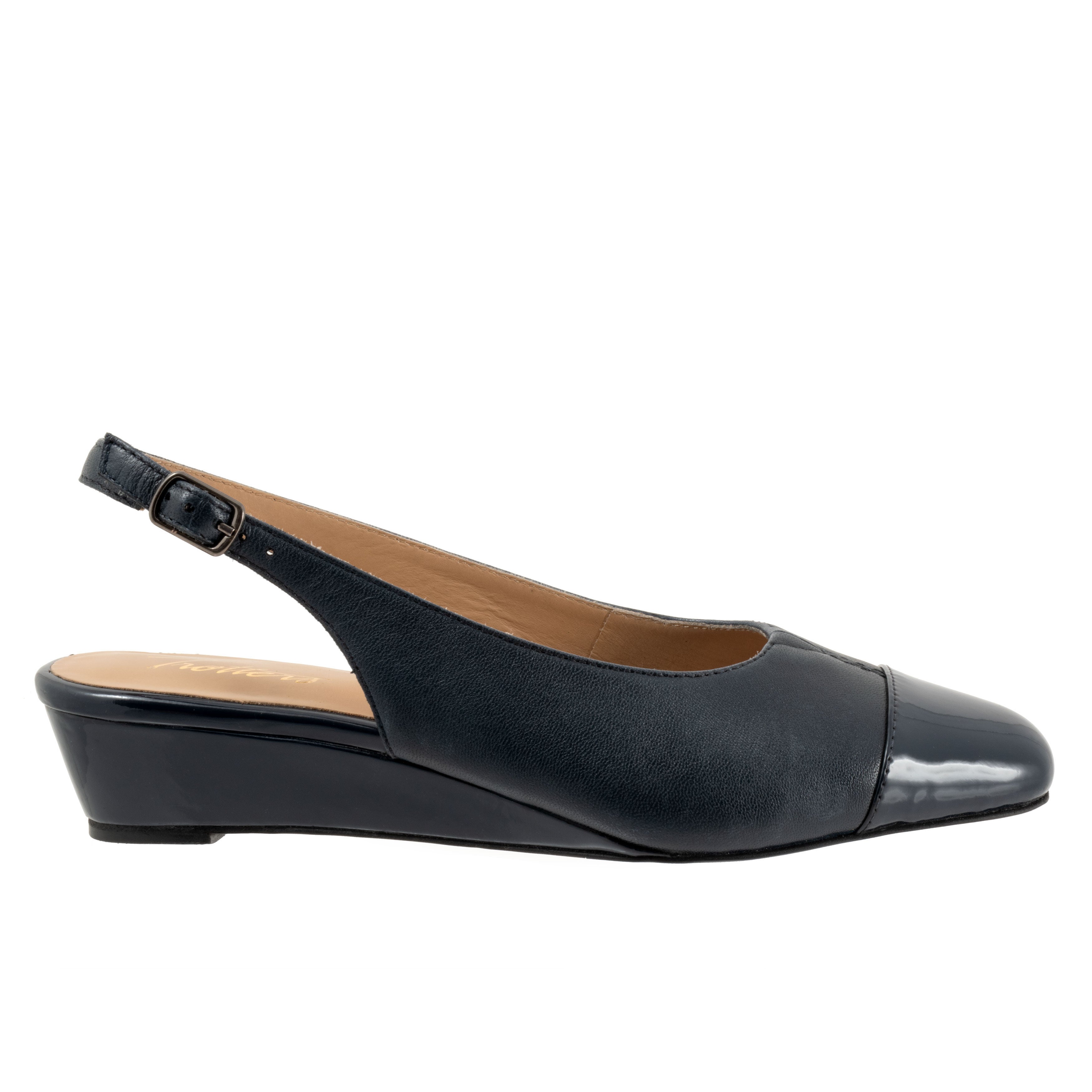 Dea Wedge Pump, NAVY, alternate image number 4
