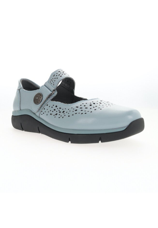 Selena Mary Jane Flat, DENIM, hi-res image number null