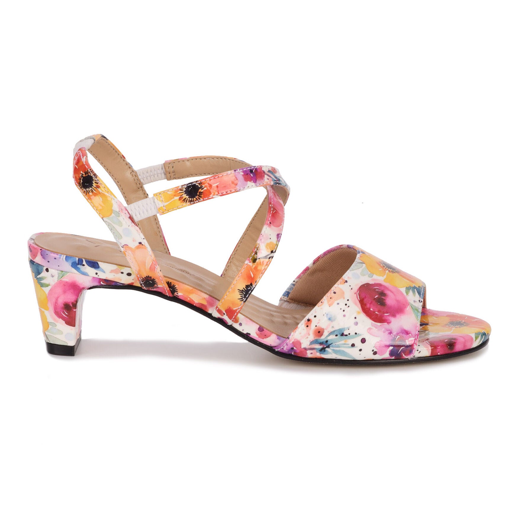 Liza Sandal, TROPICAL FLORAL, alternate image number 2