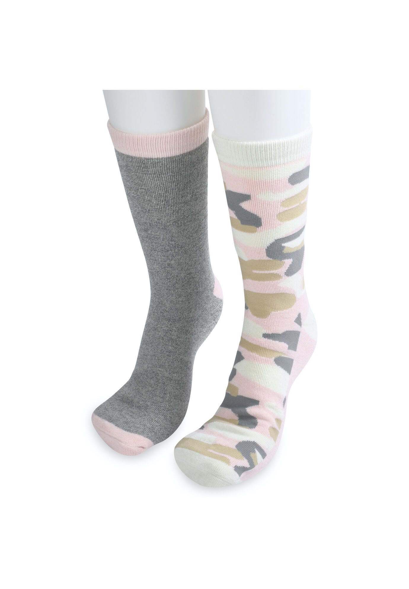 2 Pack Super Soft Midweight Cushioned Thermal Socks, , alternate image number 4