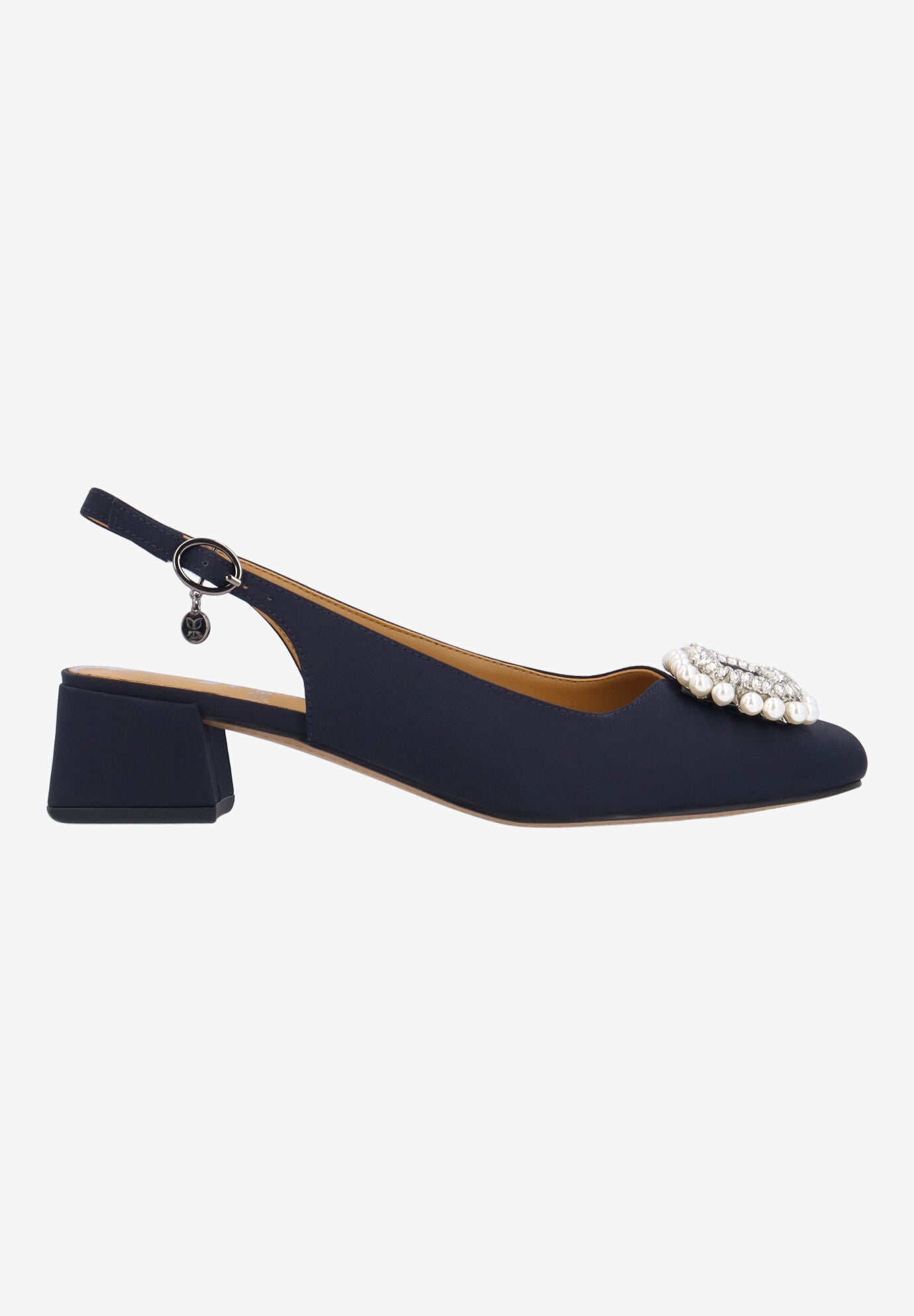 Eudora SlingbackPump, DARK NAVY, alternate image number 3