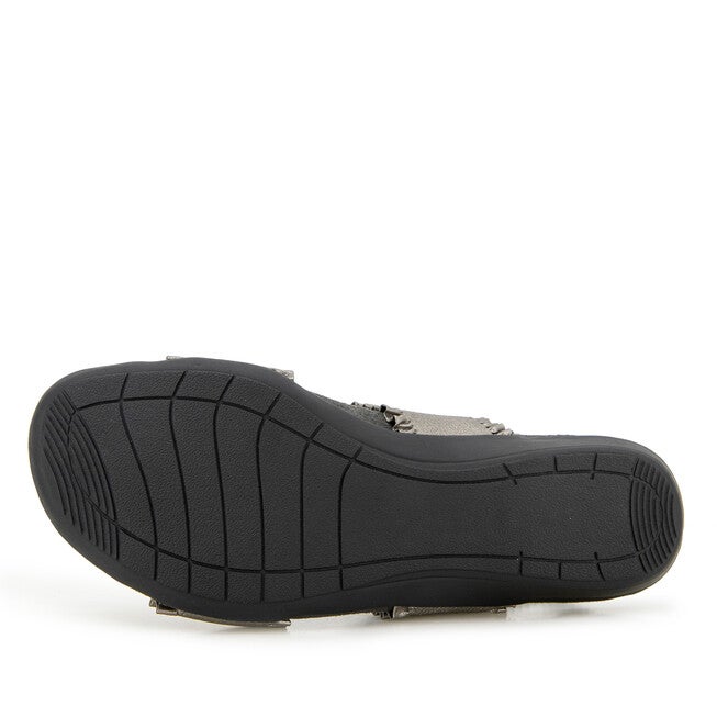 Azores Sandal, GUNMETAL, alternate image number 5