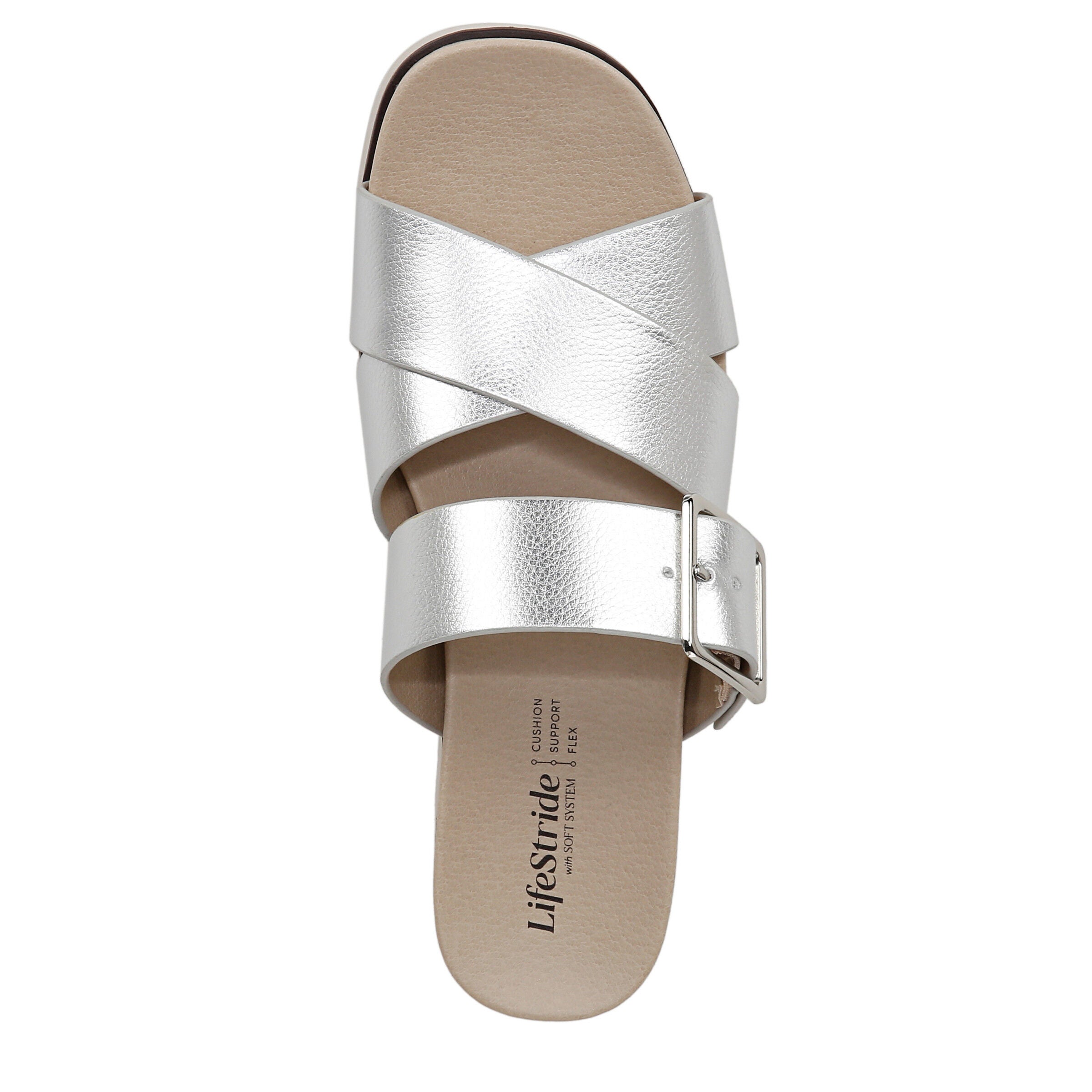 Getaway Sandal, SILVER, alternate image number 6