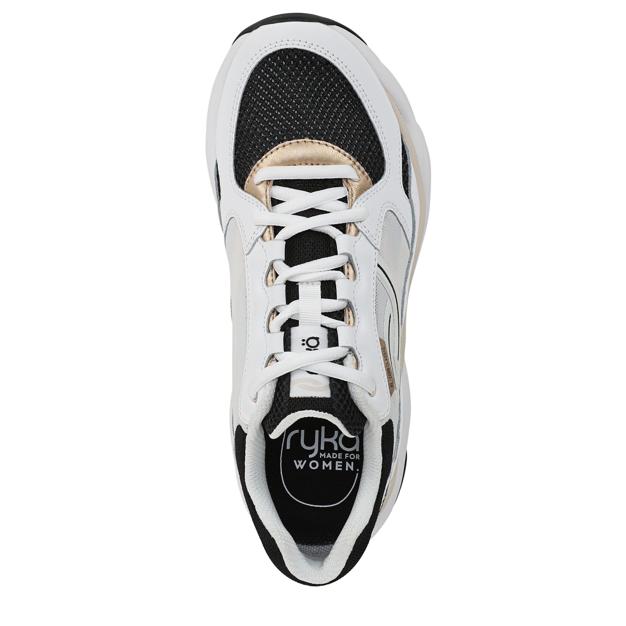 Rezorb Max Classic Walking Sneaker, WHITE BLACK, alternate image number 6